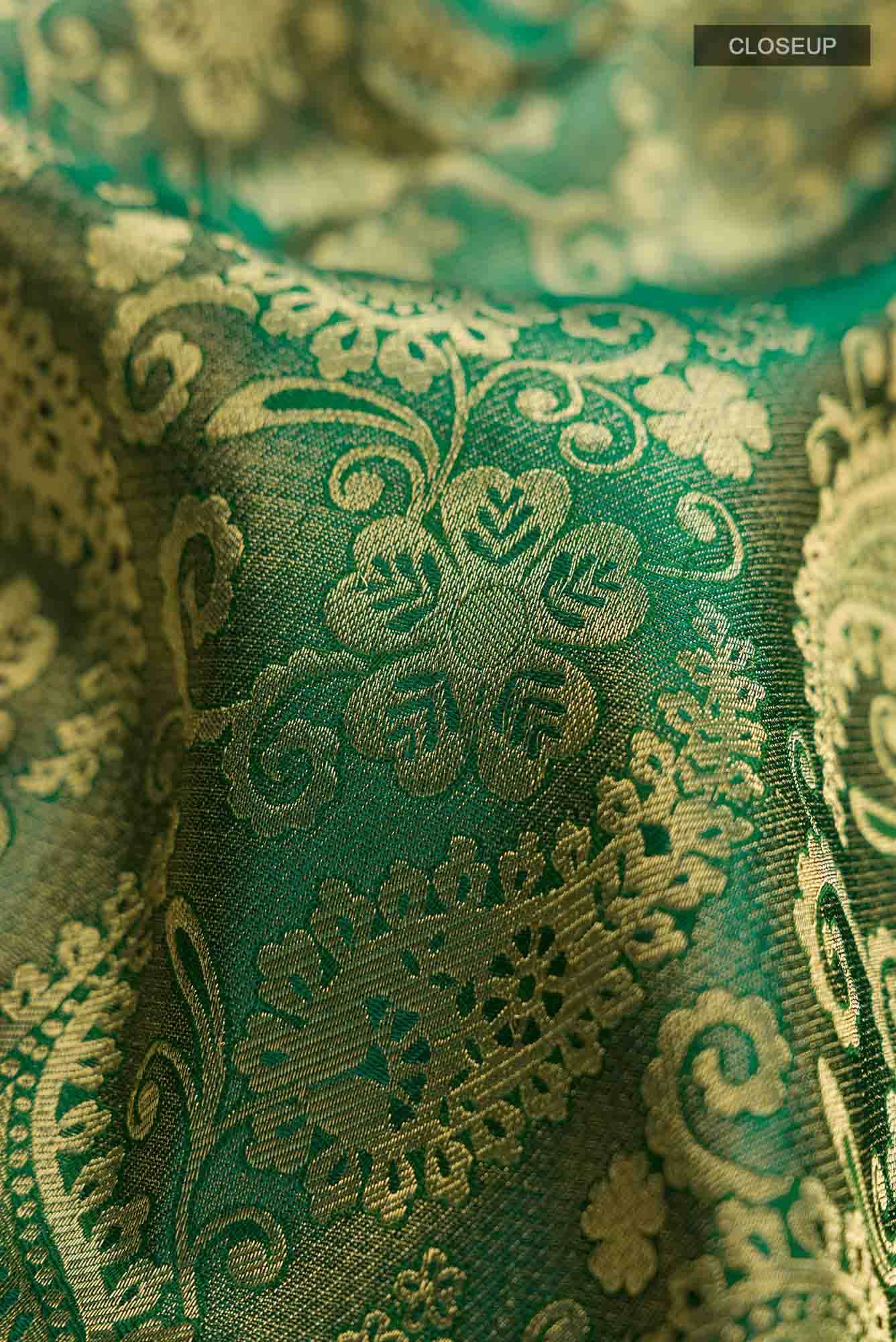 Green Kanchipuram Silk Saree