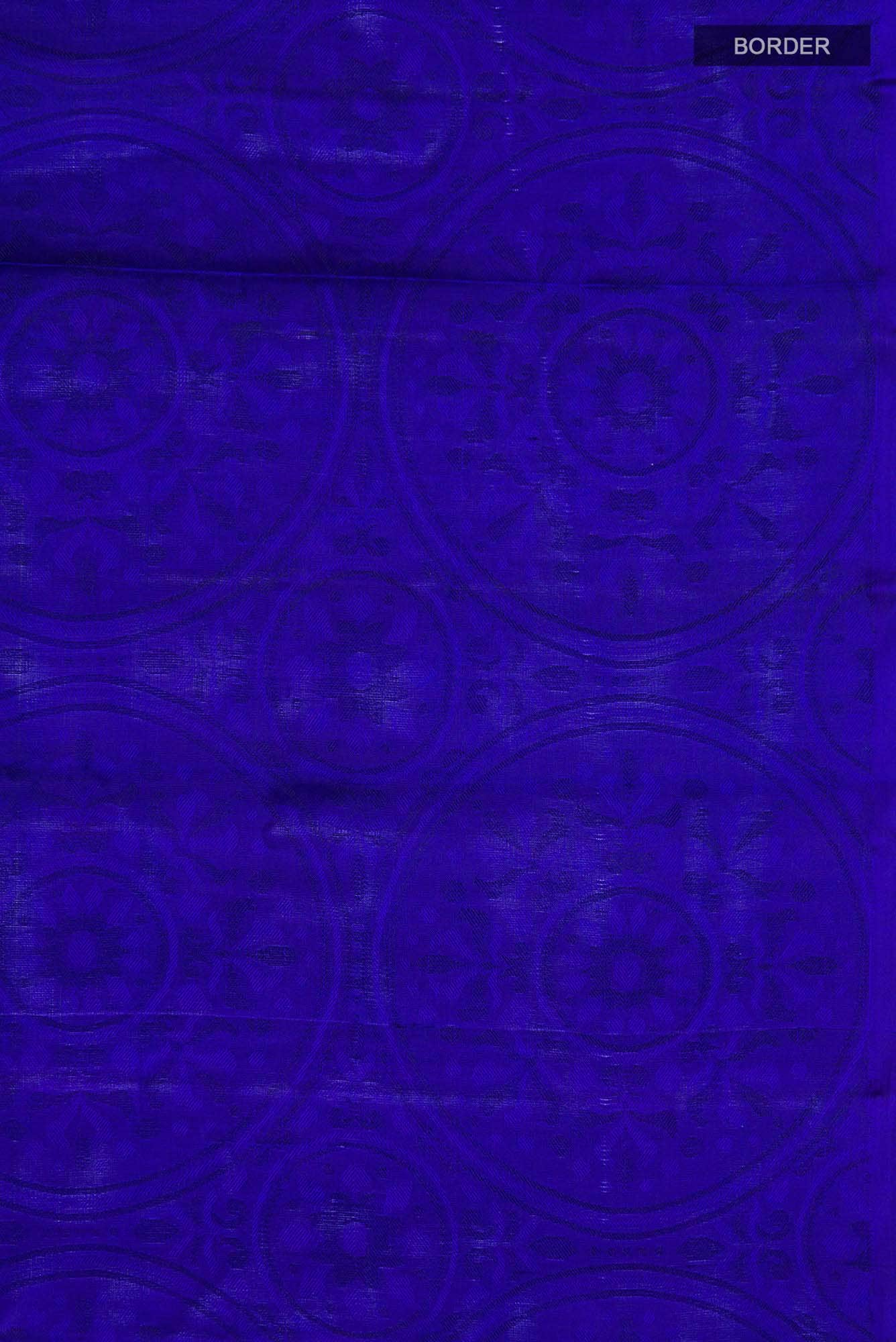 Blue Kanchipuram Silk Saree