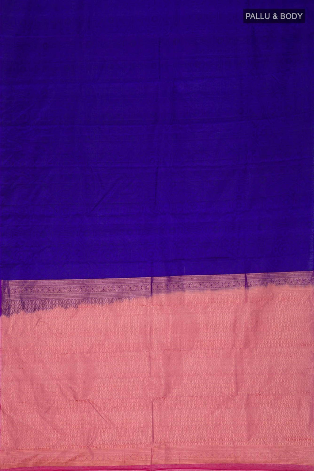 Blue Kanchipuram Silk Saree