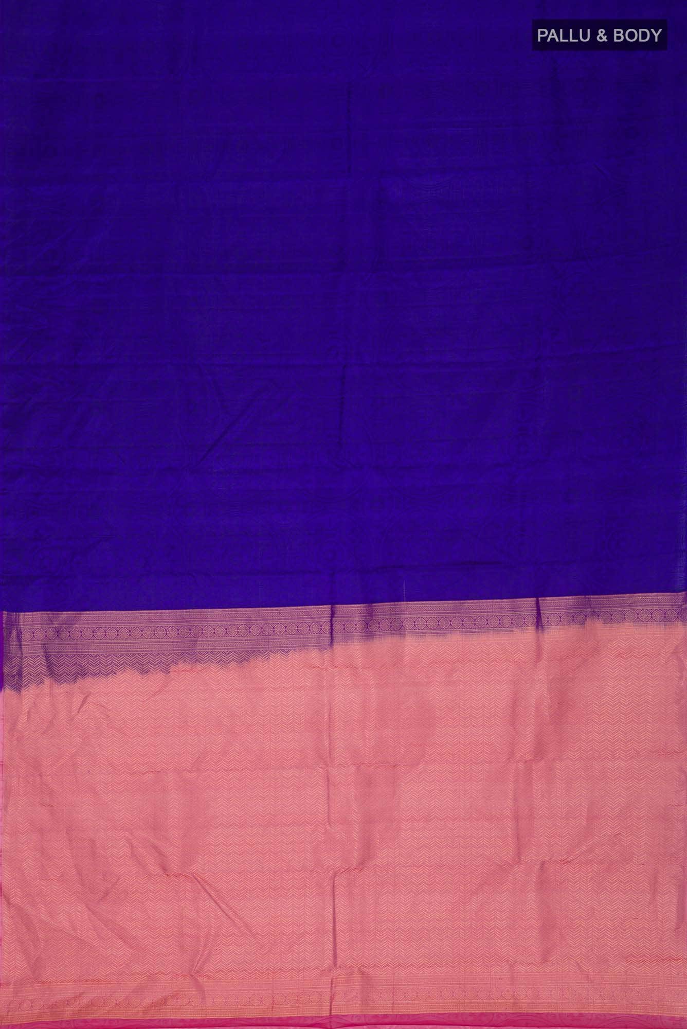 Blue Kanchipuram Silk Saree