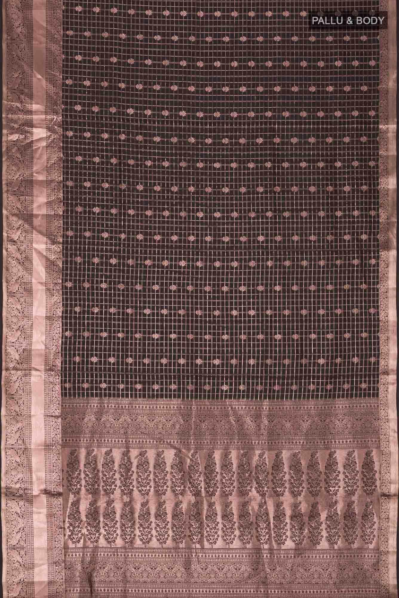 Black Soft Silk Saree