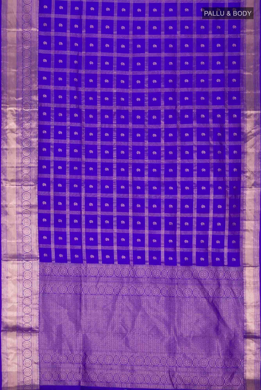 Blue Soft Silk Saree