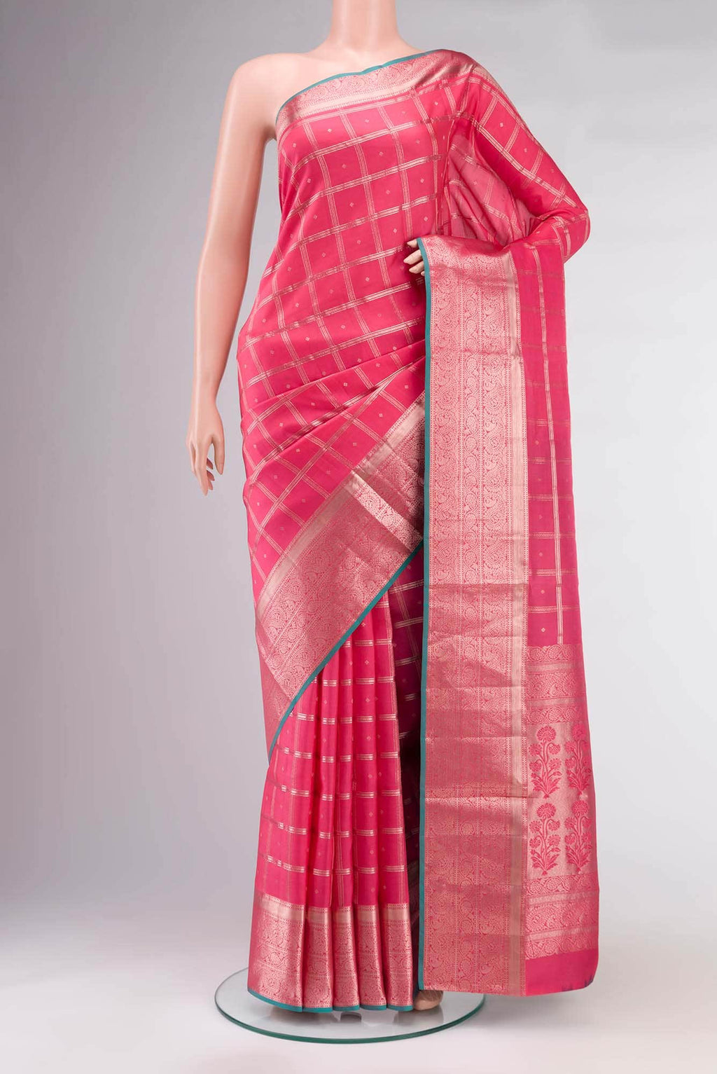 Pink Soft Silk Saree