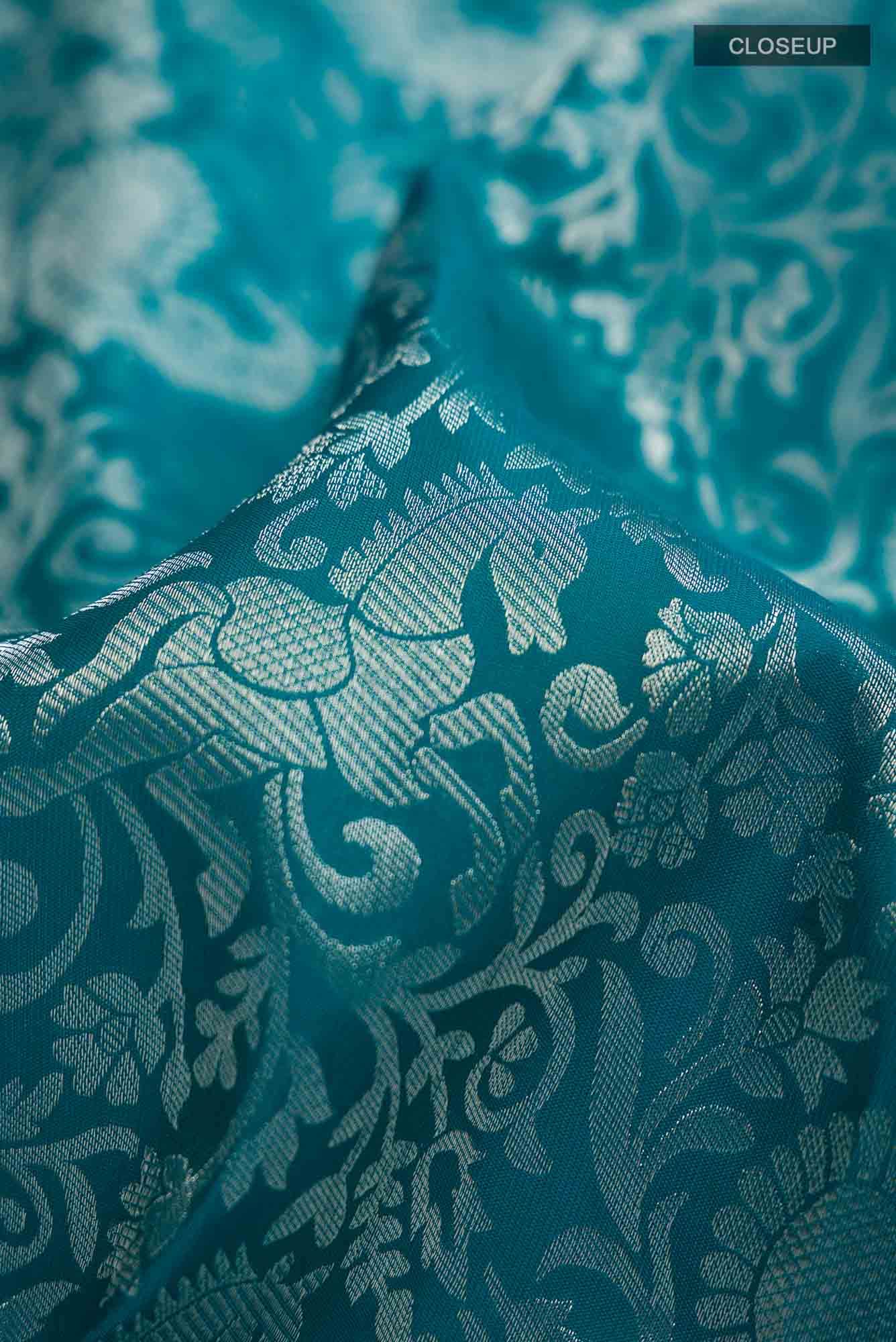 Blue Soft Silk Saree