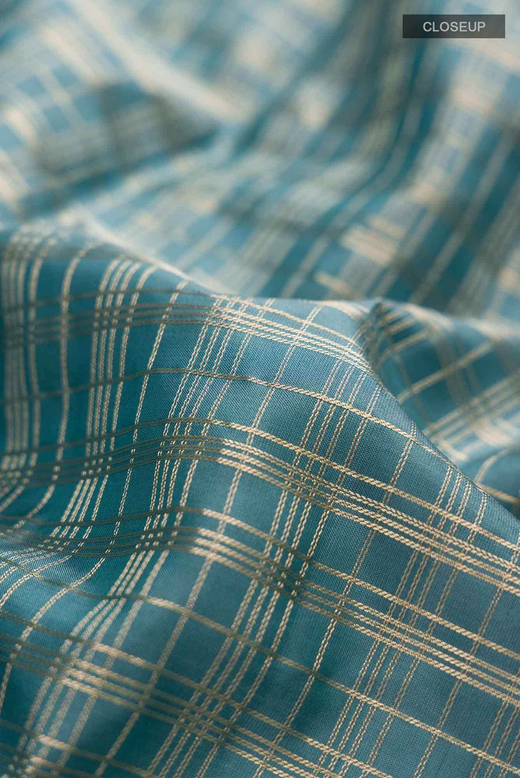 Blue Kanchipuram Silk Saree