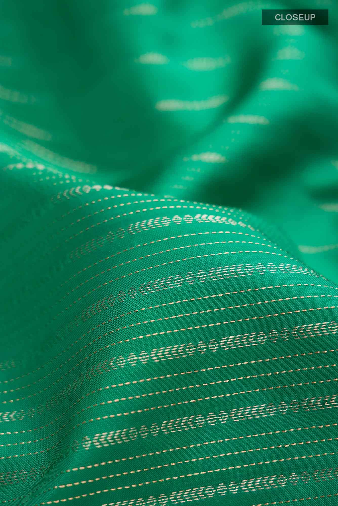 Green Kanchipuram Silk Saree