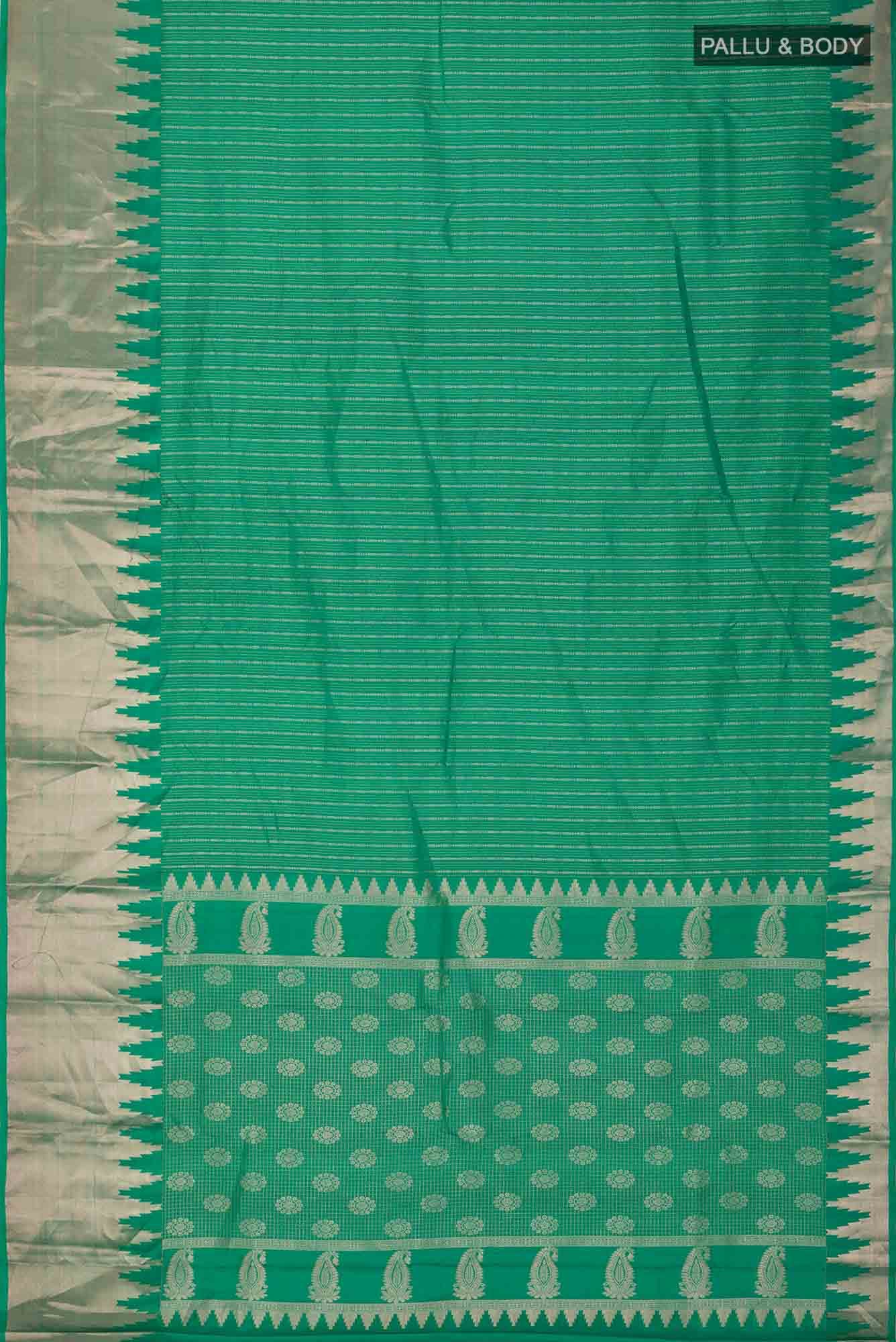 Green Kanchipuram Silk Saree