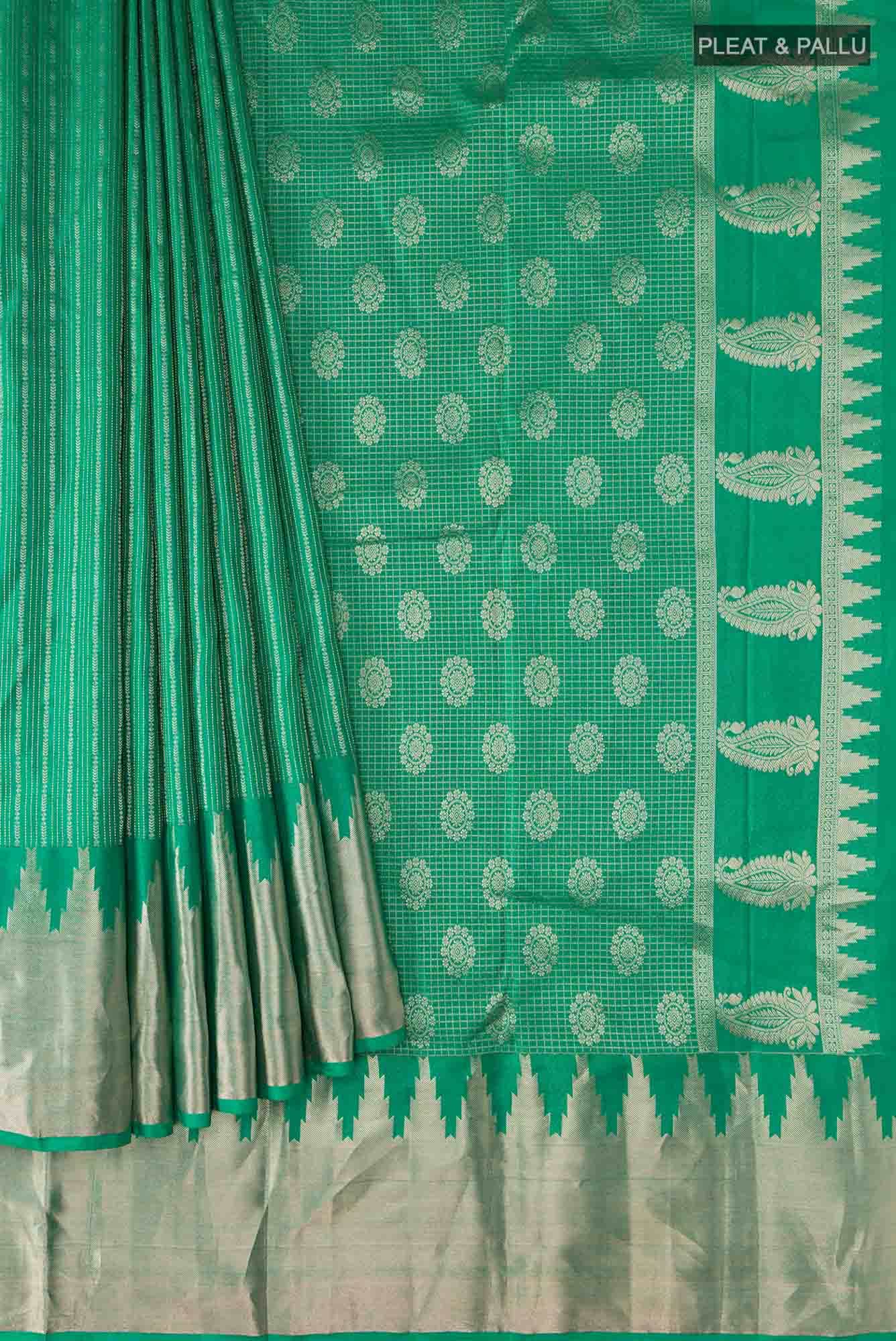 Green Kanchipuram Silk Saree