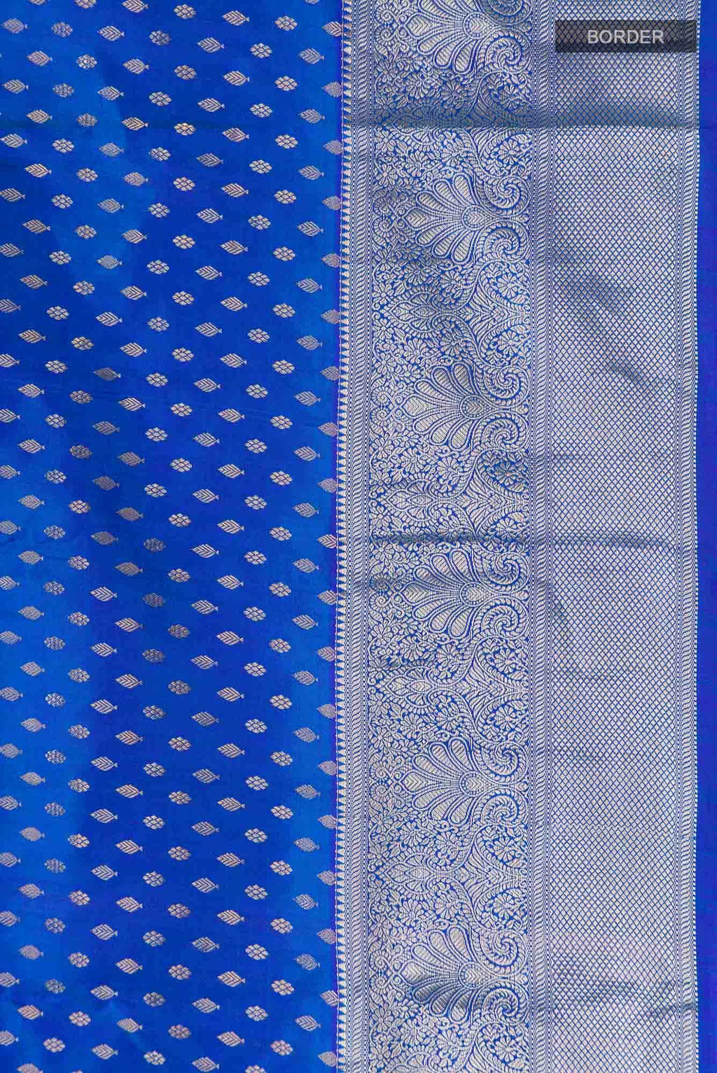 Blue Kanchipuram Silk Saree