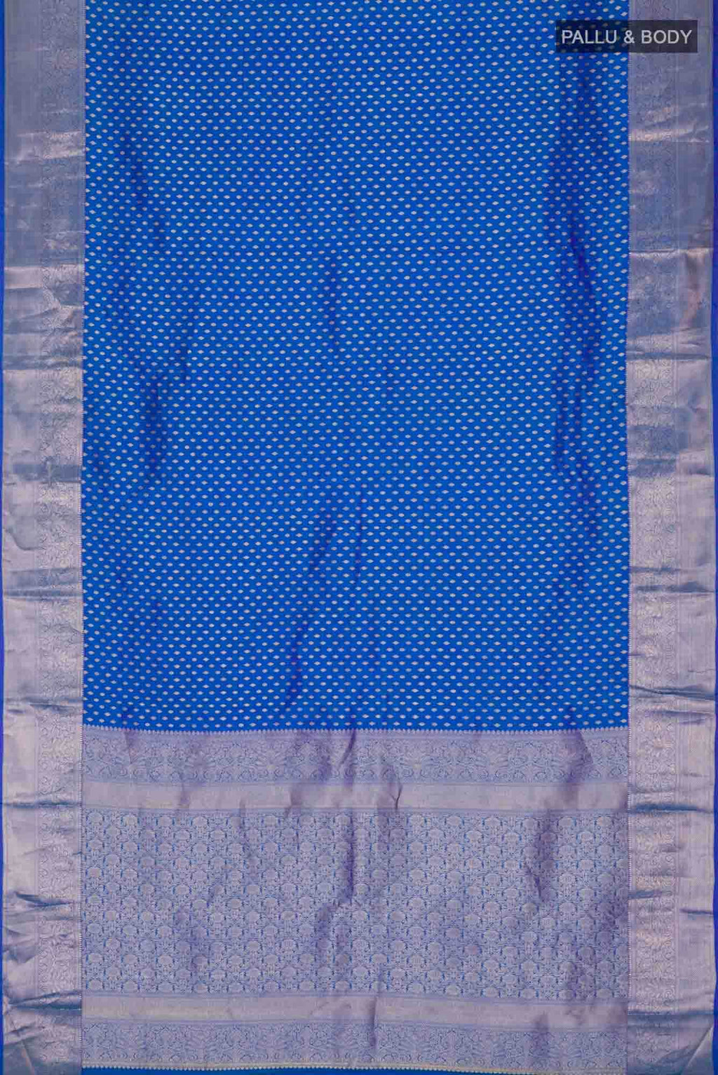 Blue Kanchipuram Silk Saree