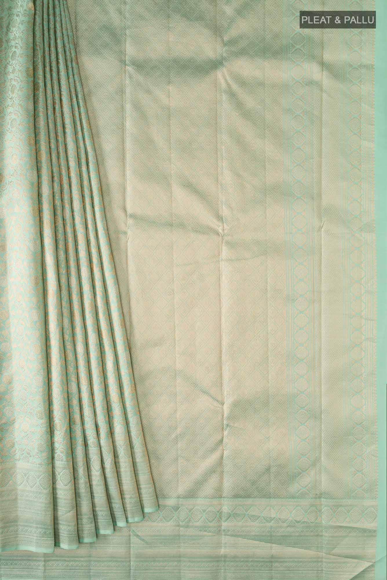 Green Kanchipuram Silk Saree