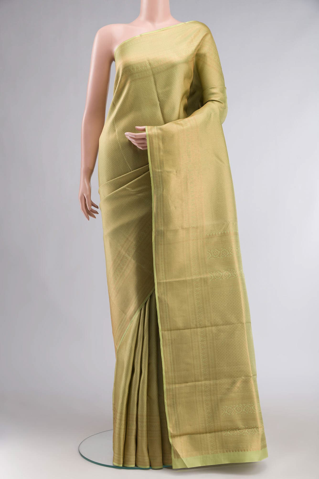 Green Kanchipuram Silk Saree