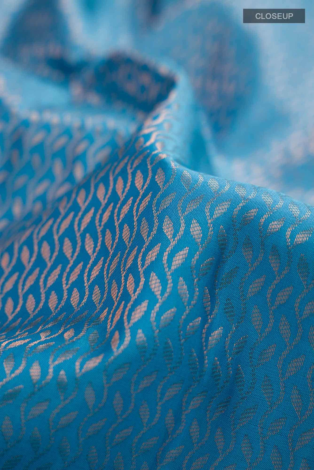 Blue Kanchipuram Silk Saree