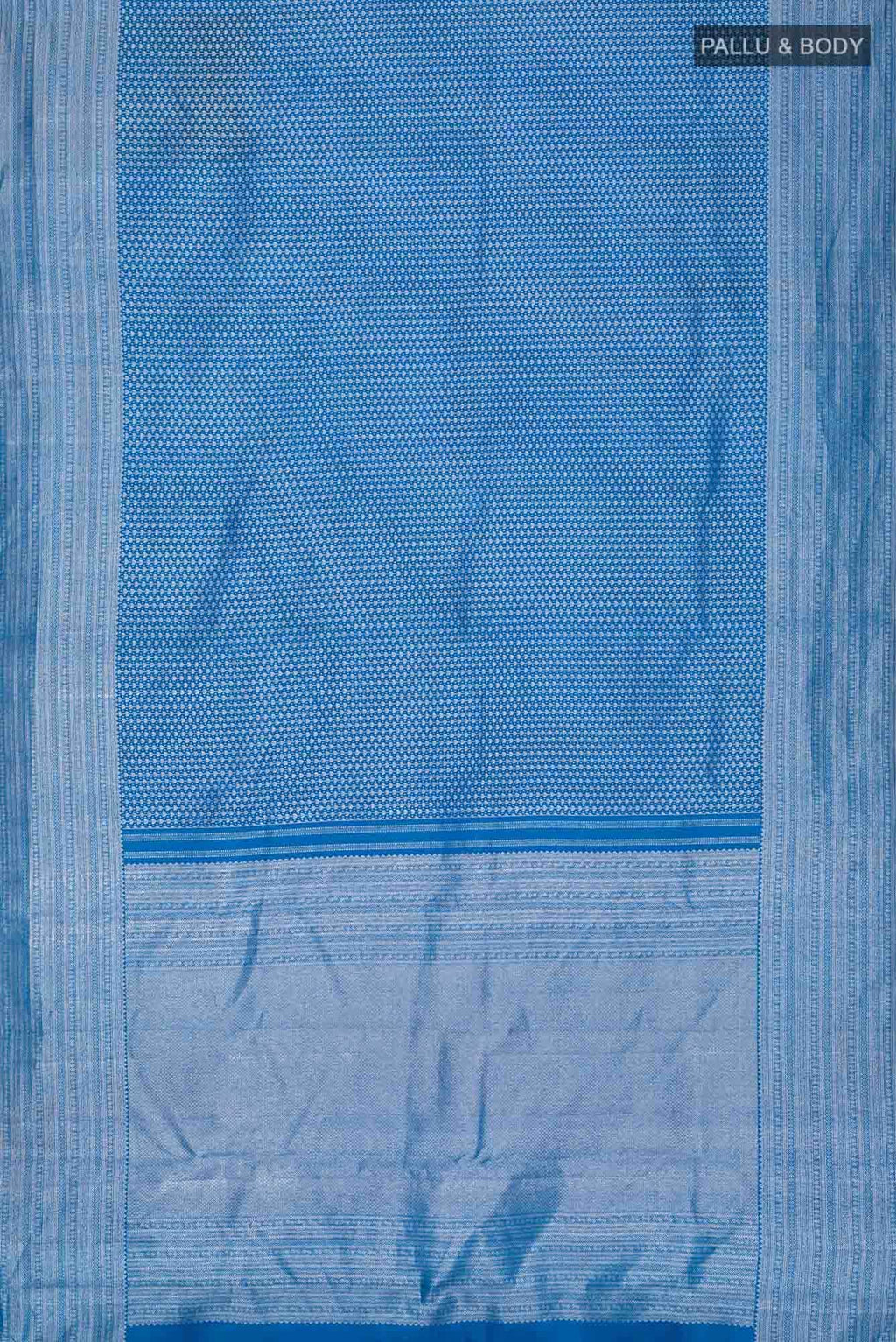 Blue Kanchipuram Silk Saree