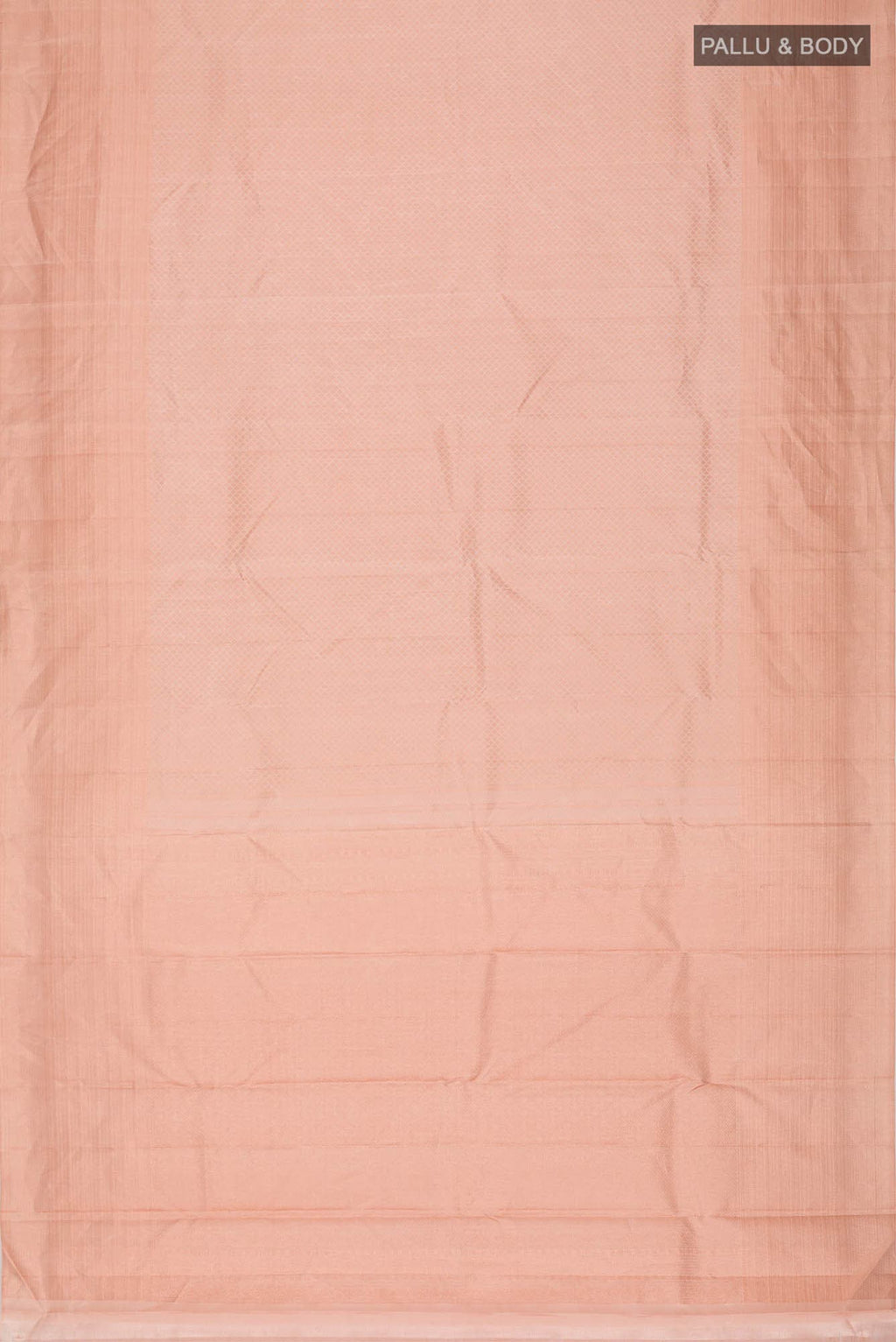 Peach Kanchipuram Silk Saree