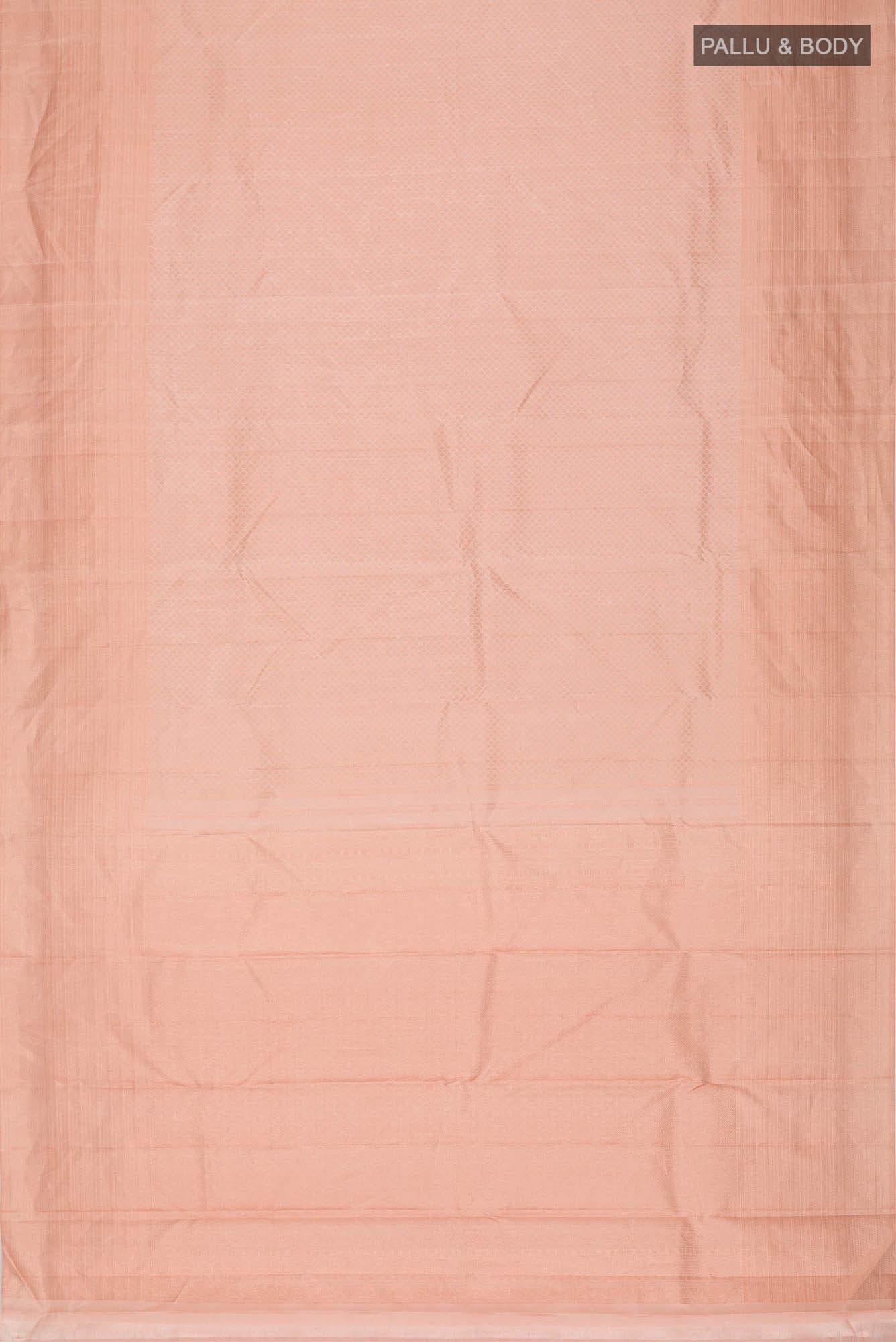 Peach Kanchipuram Silk Saree