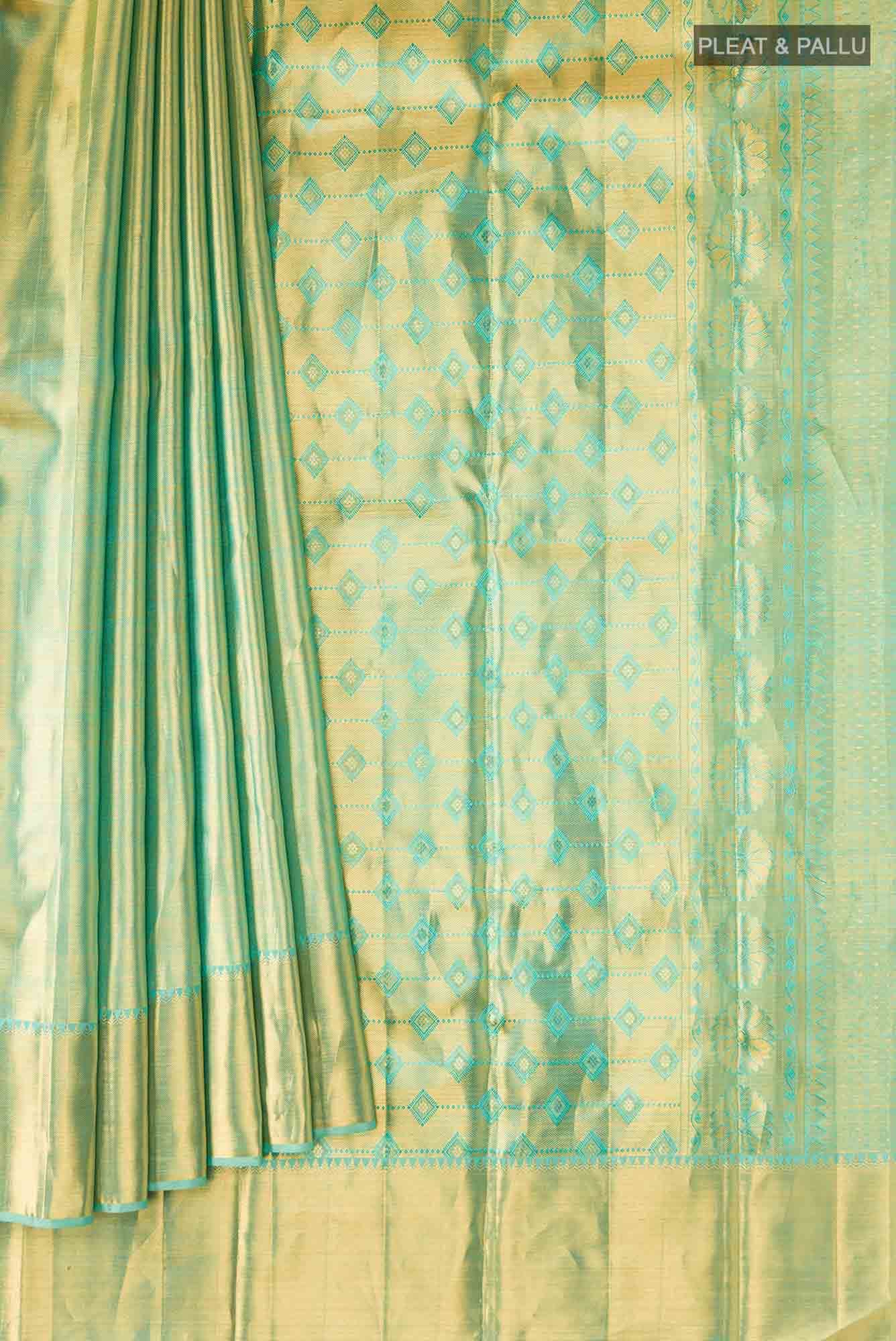 Green Kanchipuram Silk Saree