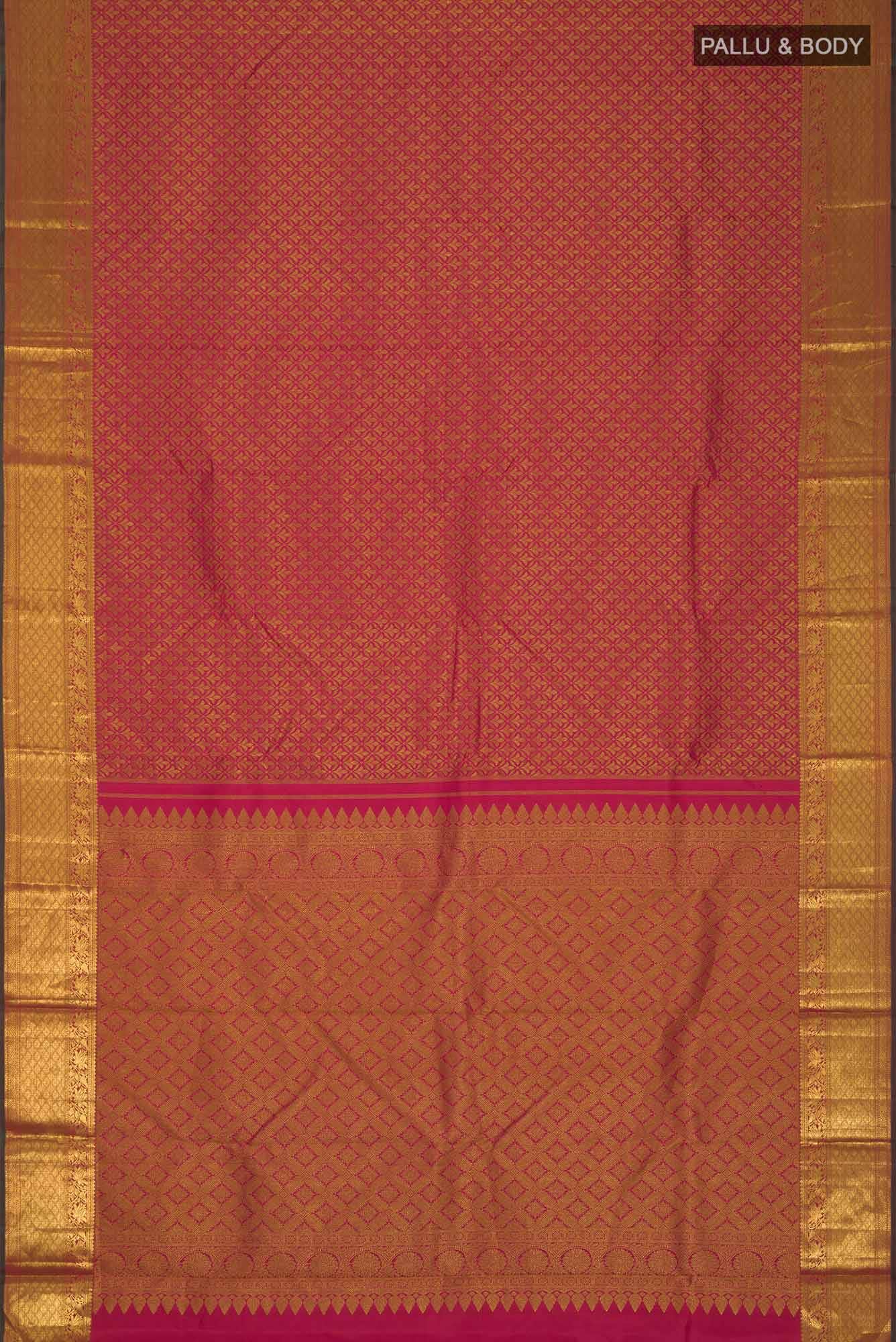 Red Kanchipuram Silk Saree