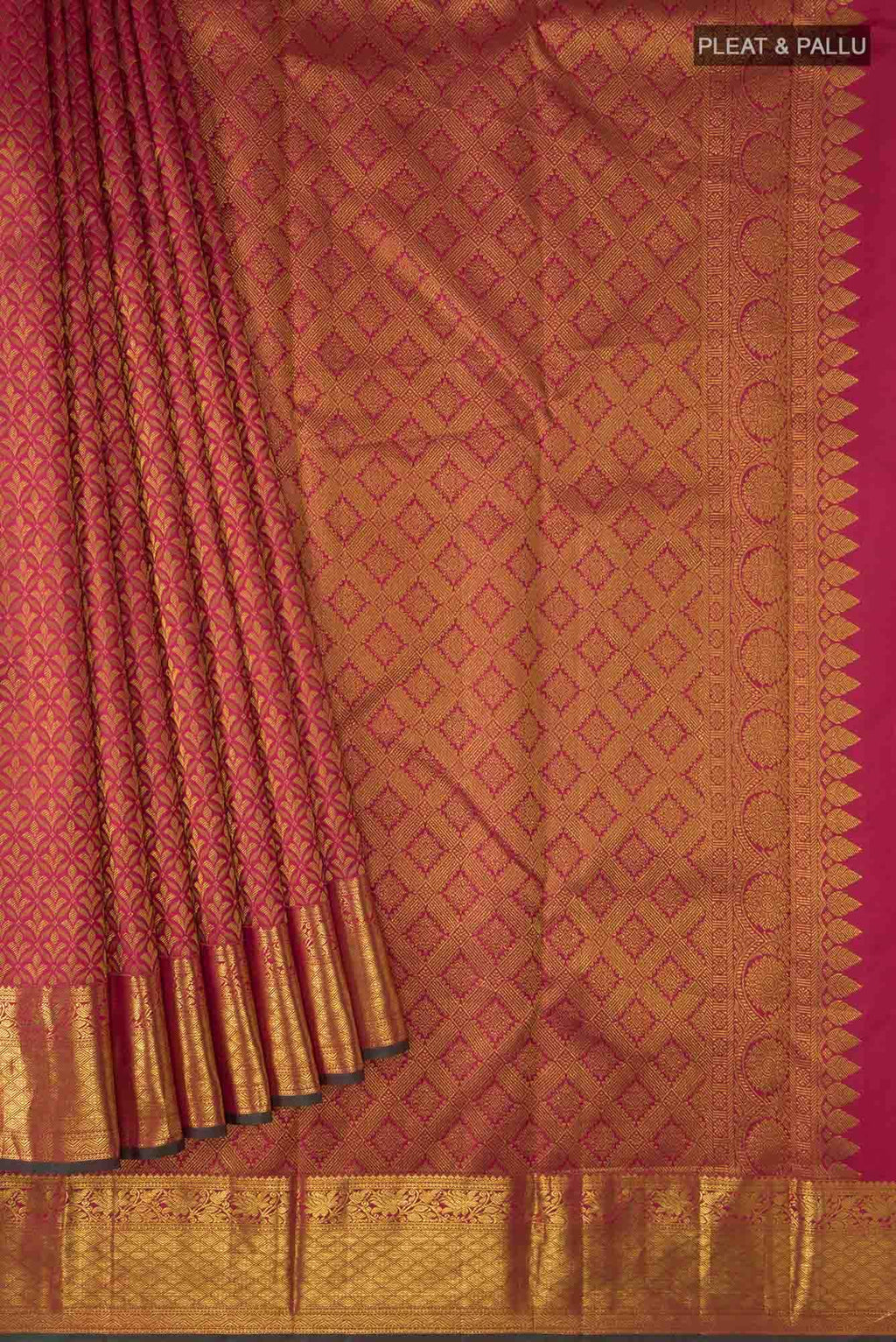 Red Kanchipuram Silk Saree