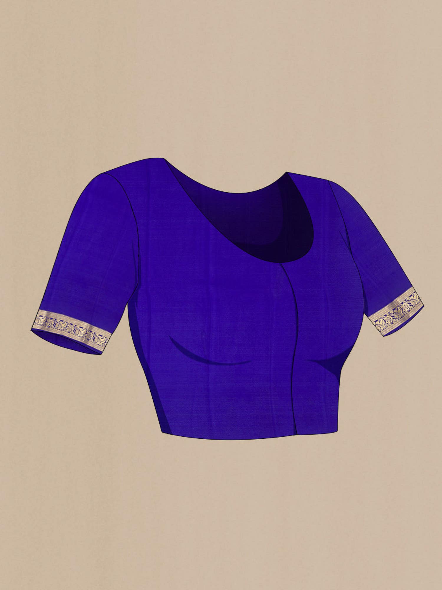 Lavender Mysore Crepe Saree