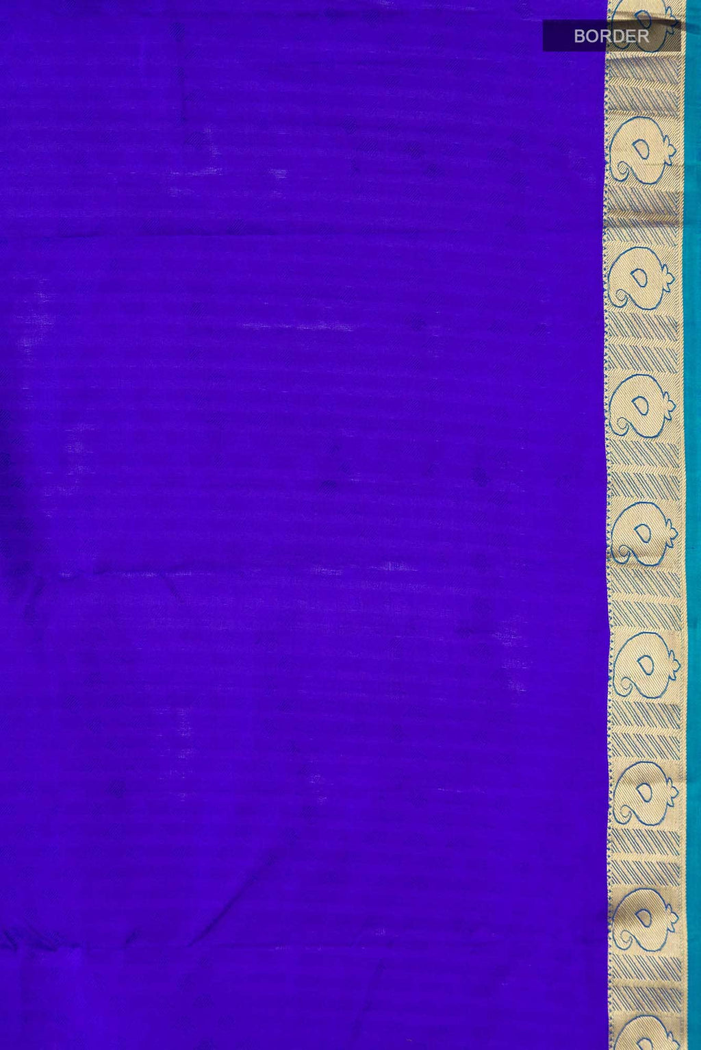 Blue Kanchipuram Silk Saree