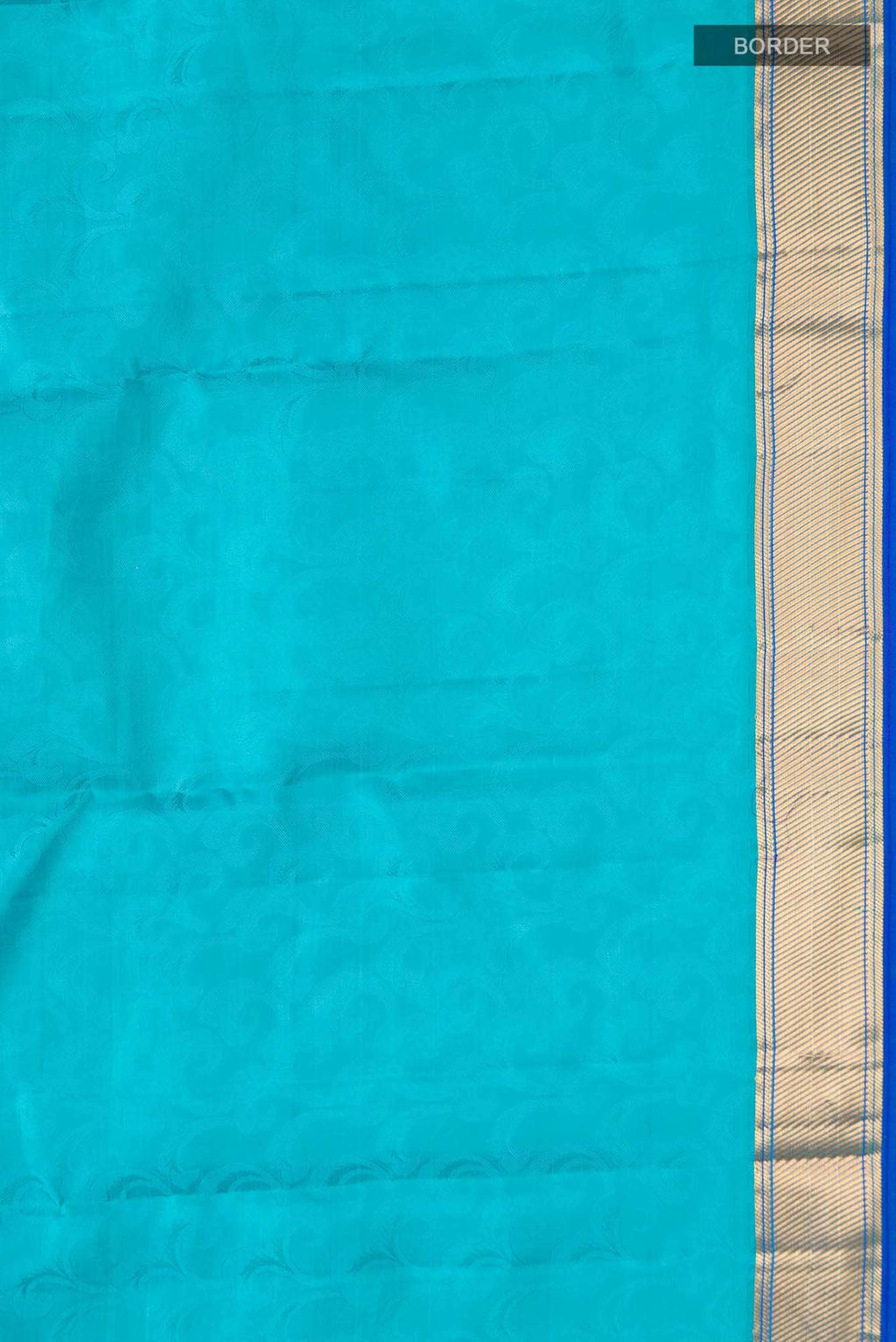 Blue Kanchipuram Silk Saree