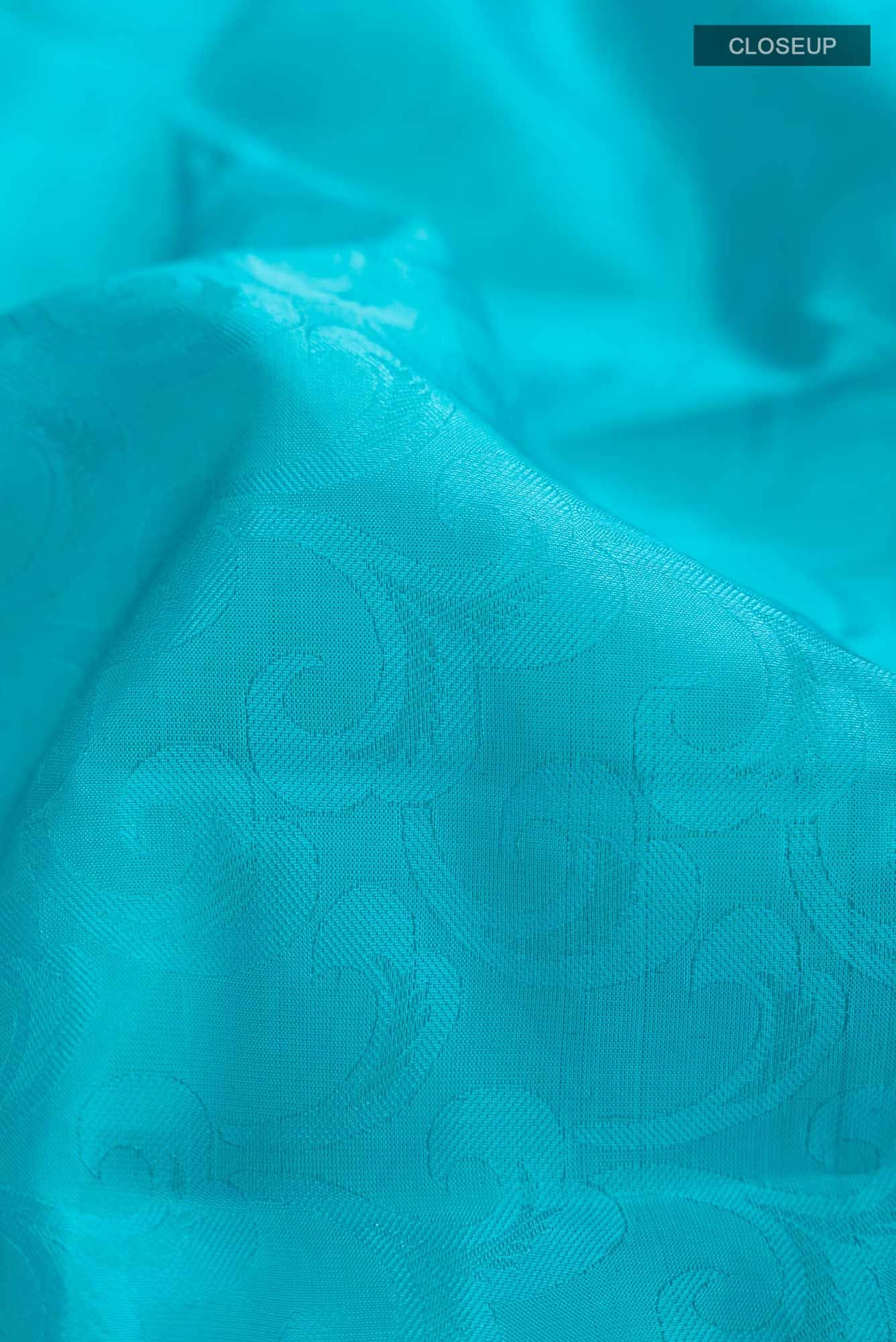 Blue Kanchipuram Silk Saree