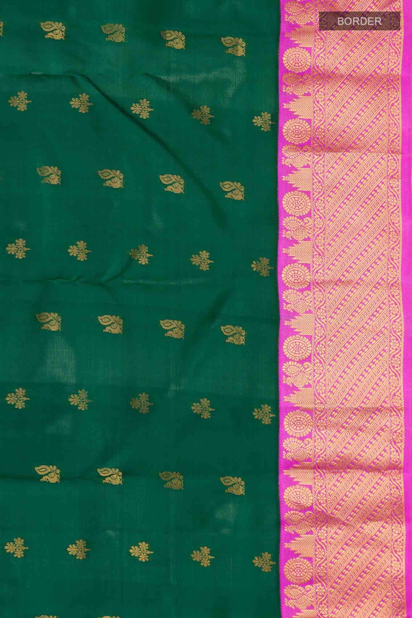 Green Kanchipuram Silk Saree