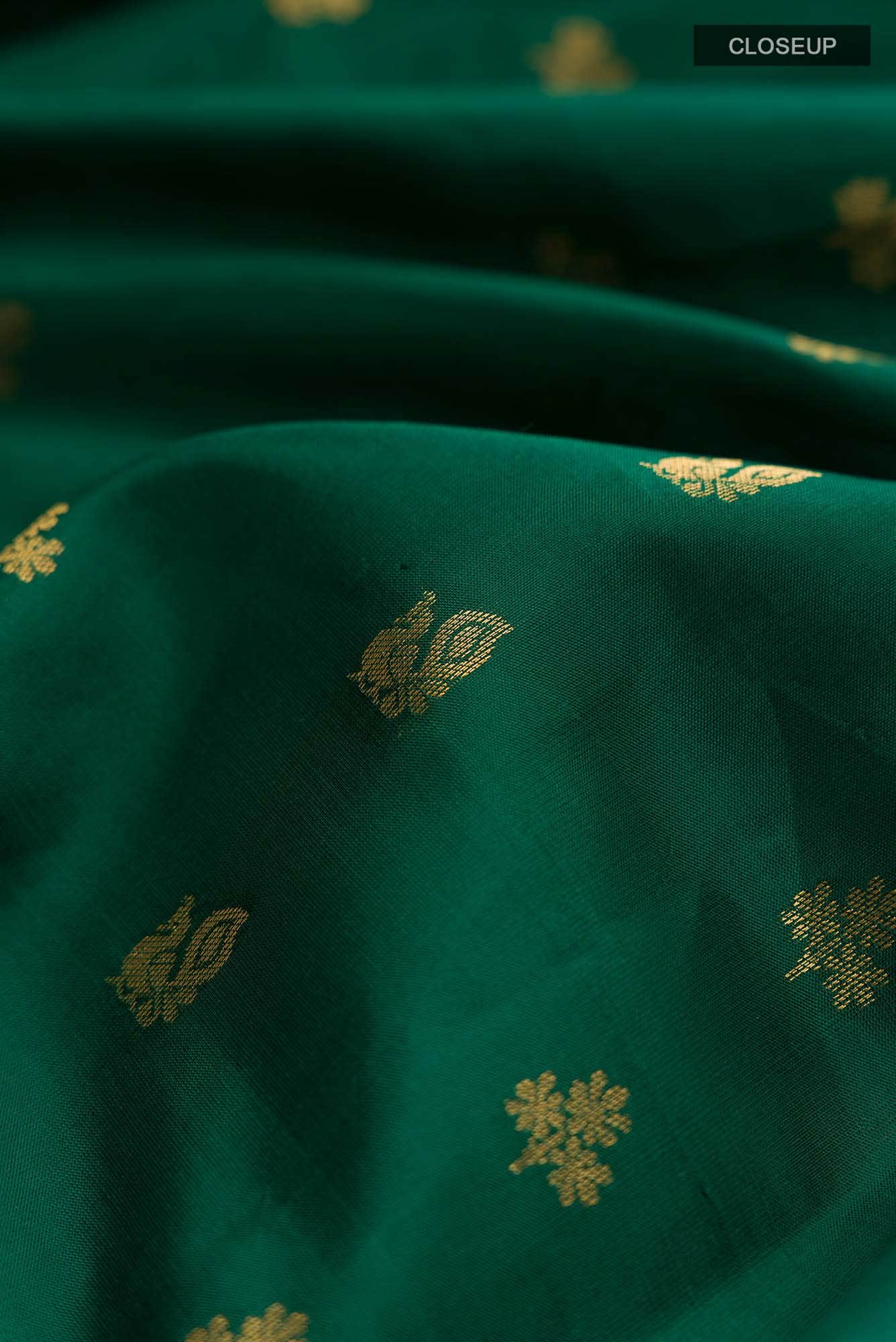Green Kanchipuram Silk Saree