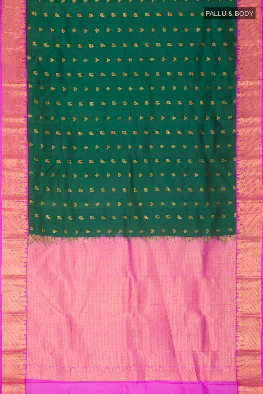Green Kanchipuram Silk Saree