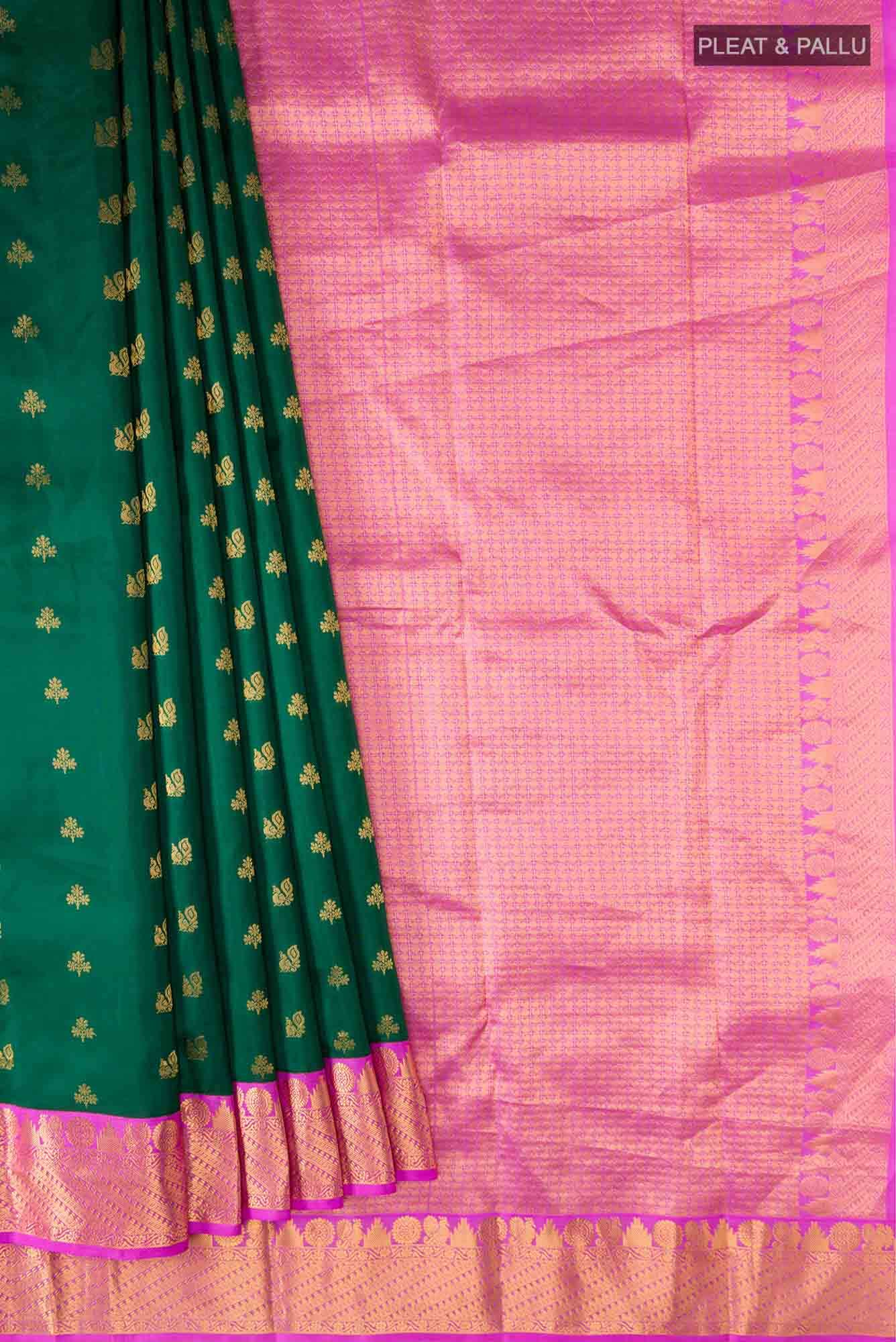 Green Kanchipuram Silk Saree