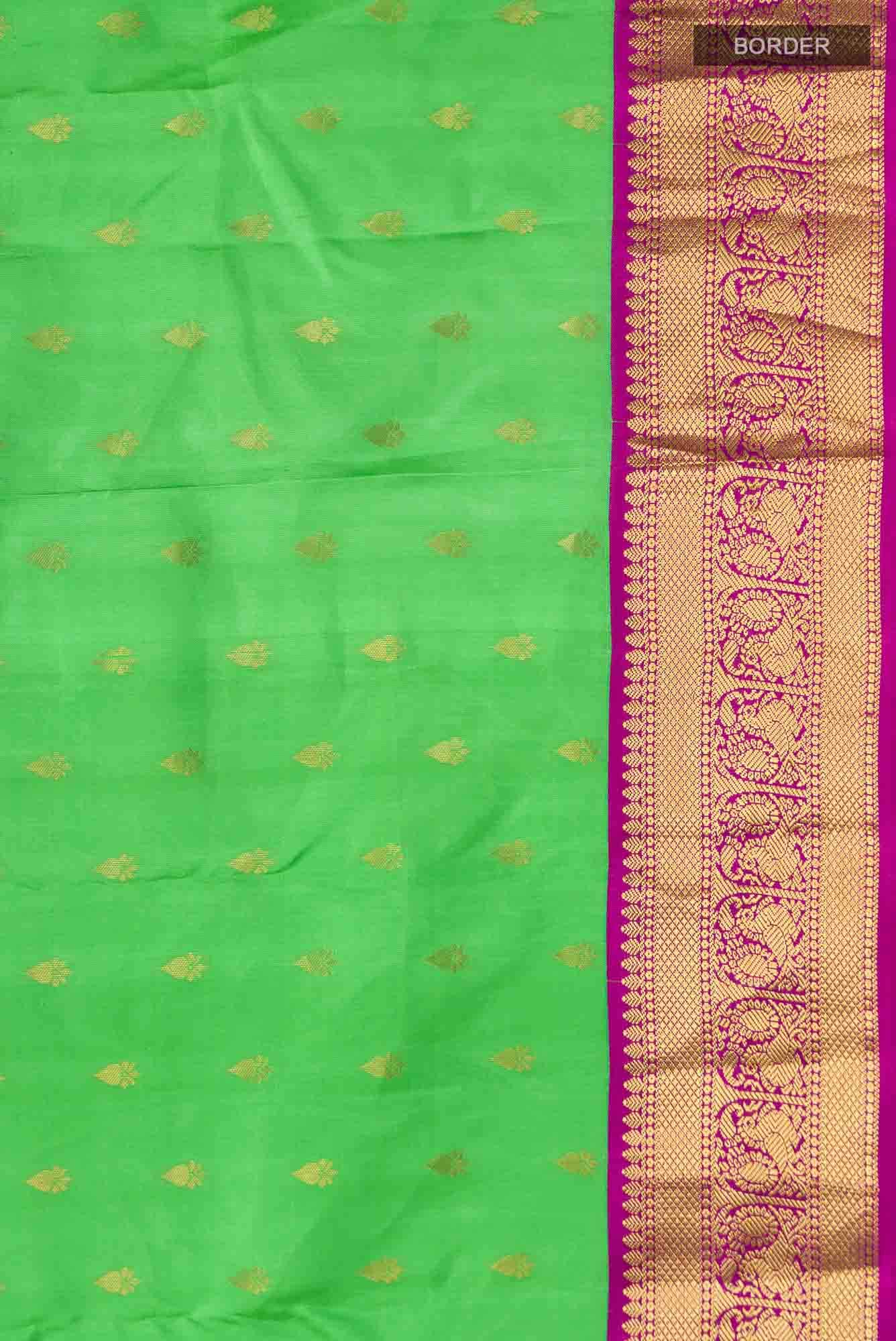 Green Kanchipuram Silk Saree