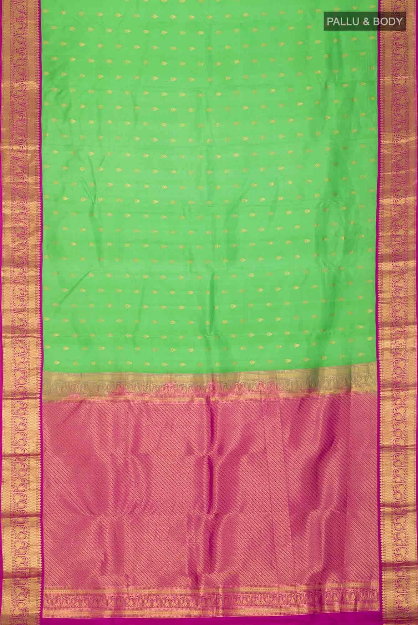 Green Kanchipuram Silk Saree