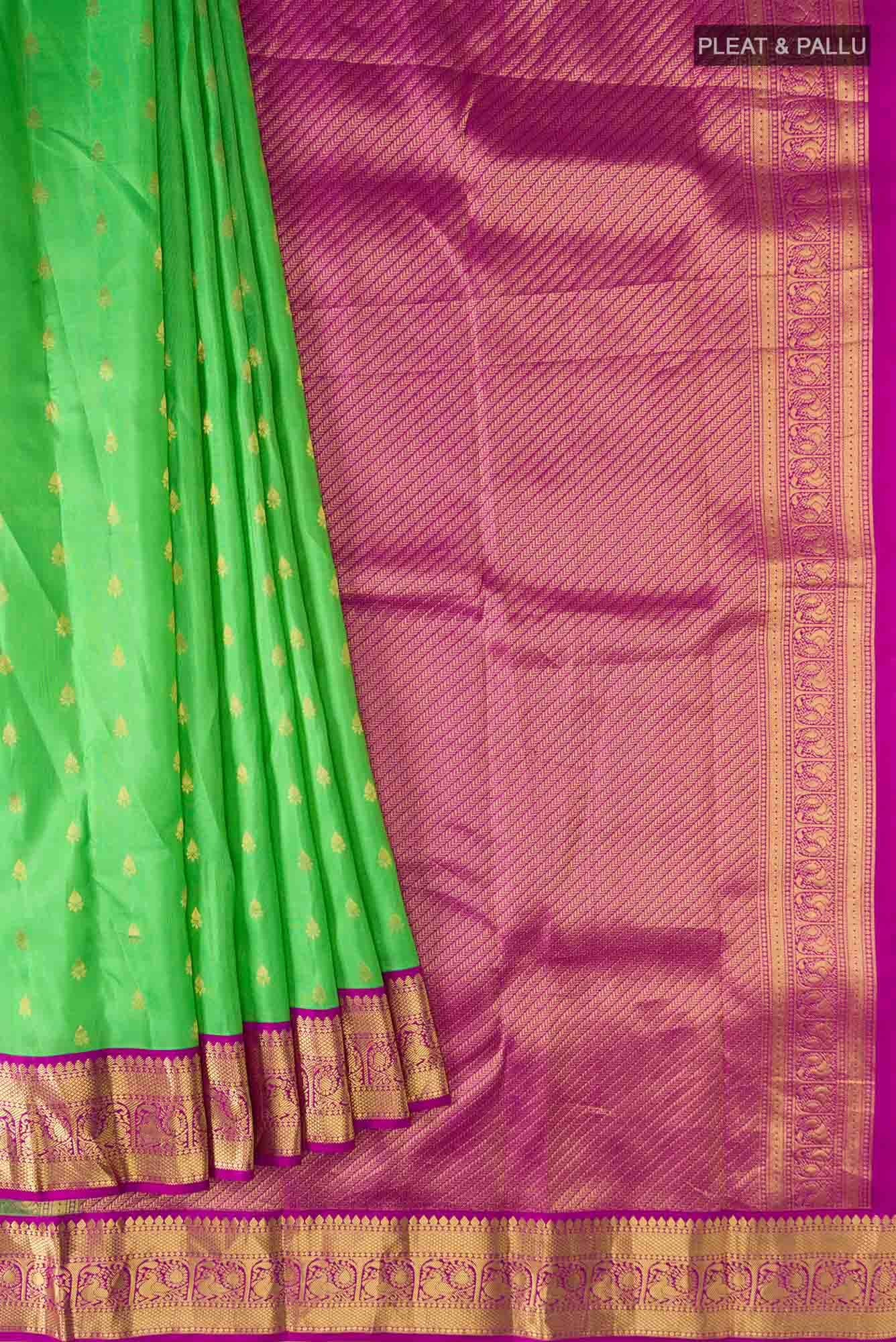 Green Kanchipuram Silk Saree