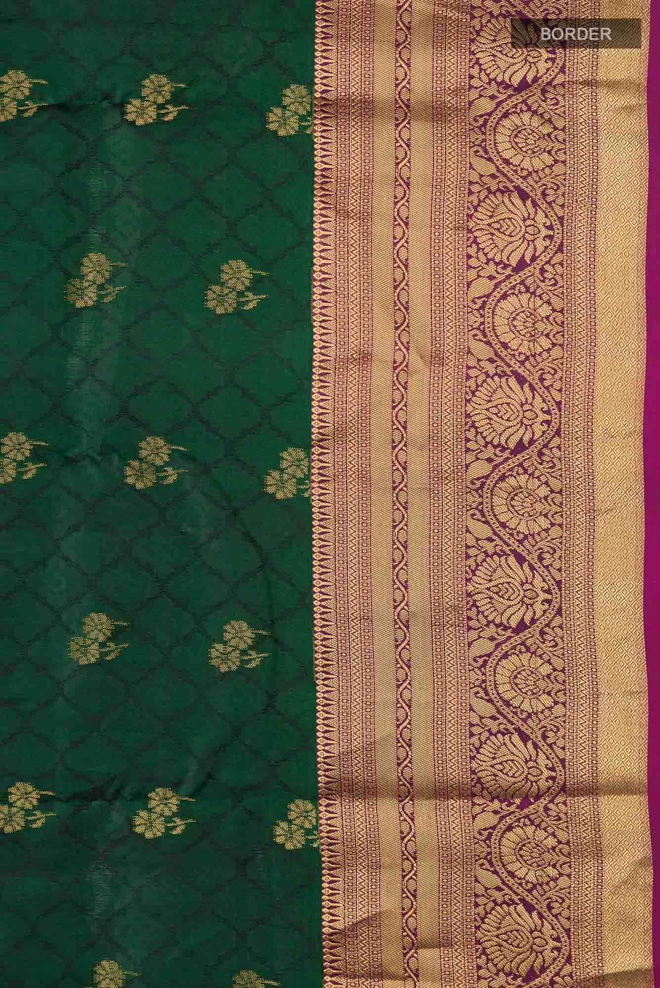 Green Kanchipuram Silk Saree