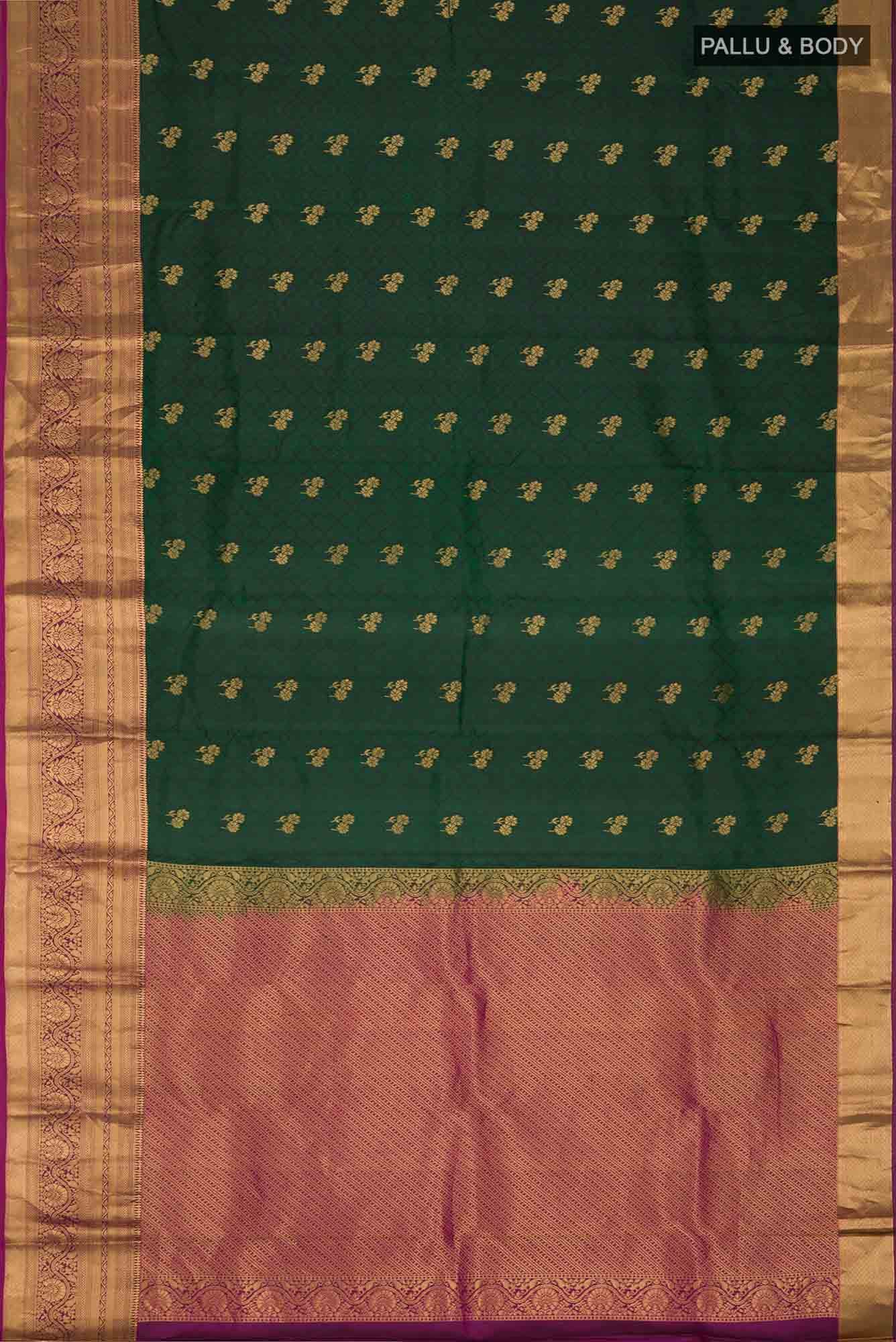 Green Kanchipuram Silk Saree