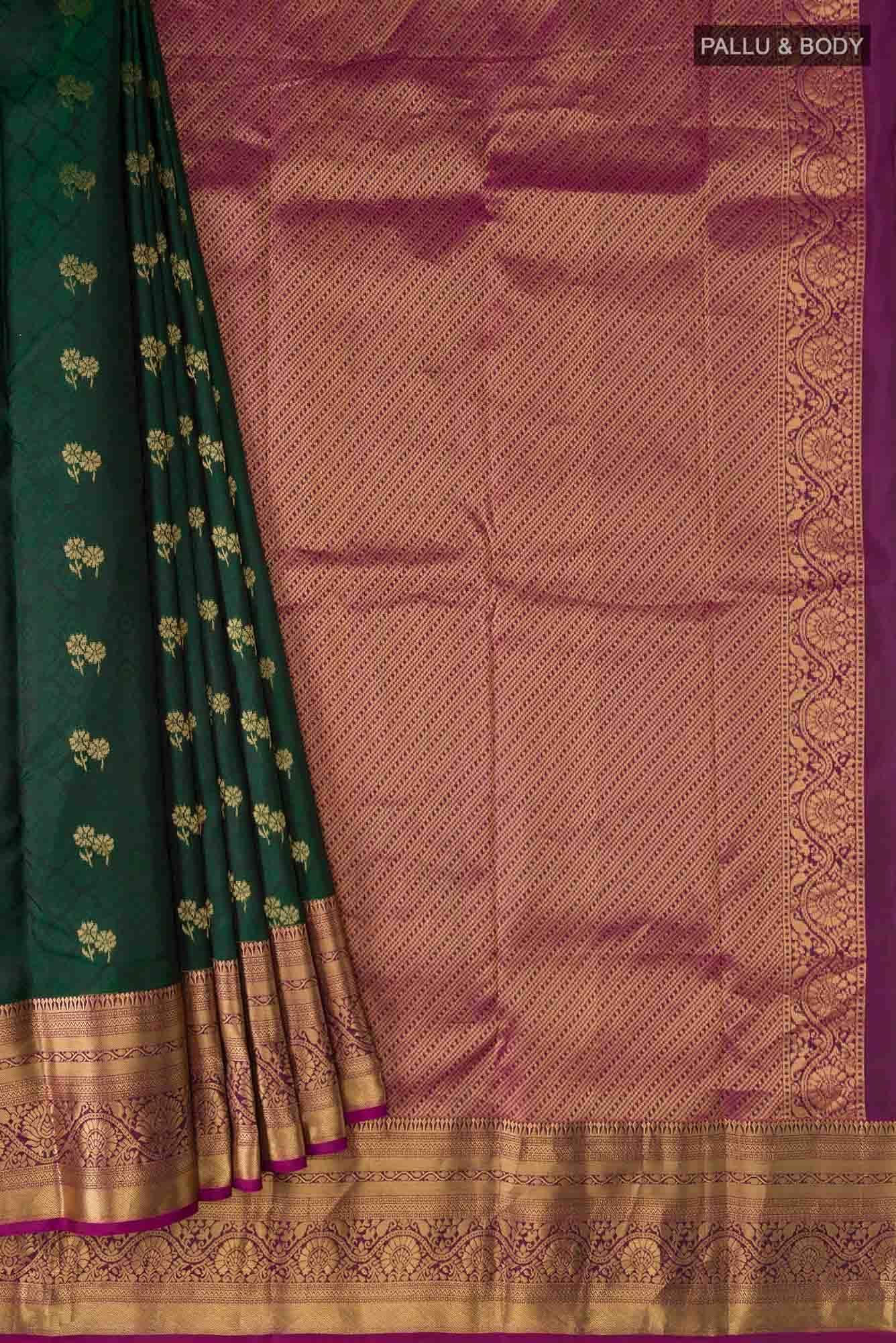 Green Kanchipuram Silk Saree