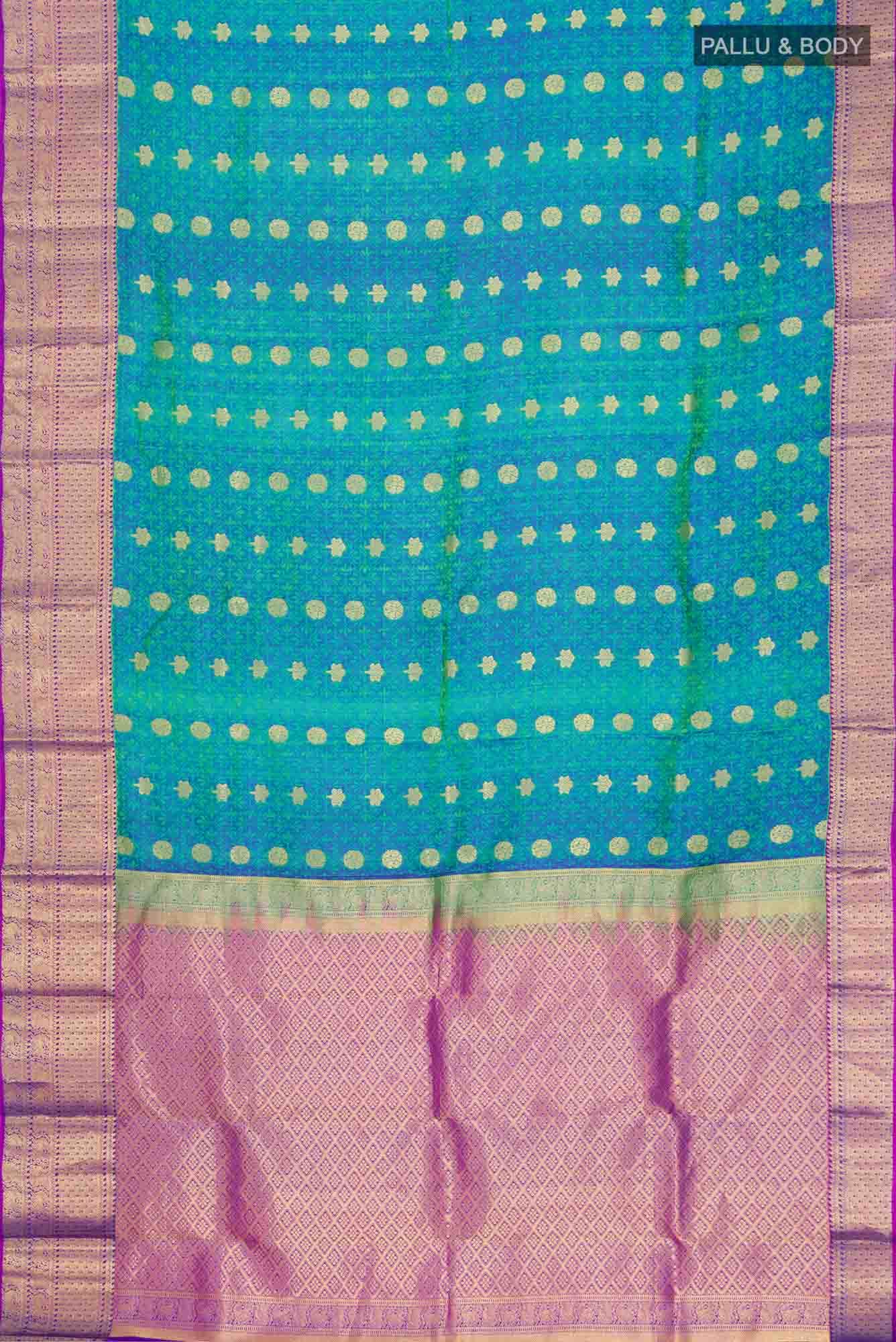 Green Kanchipuram Silk Saree
