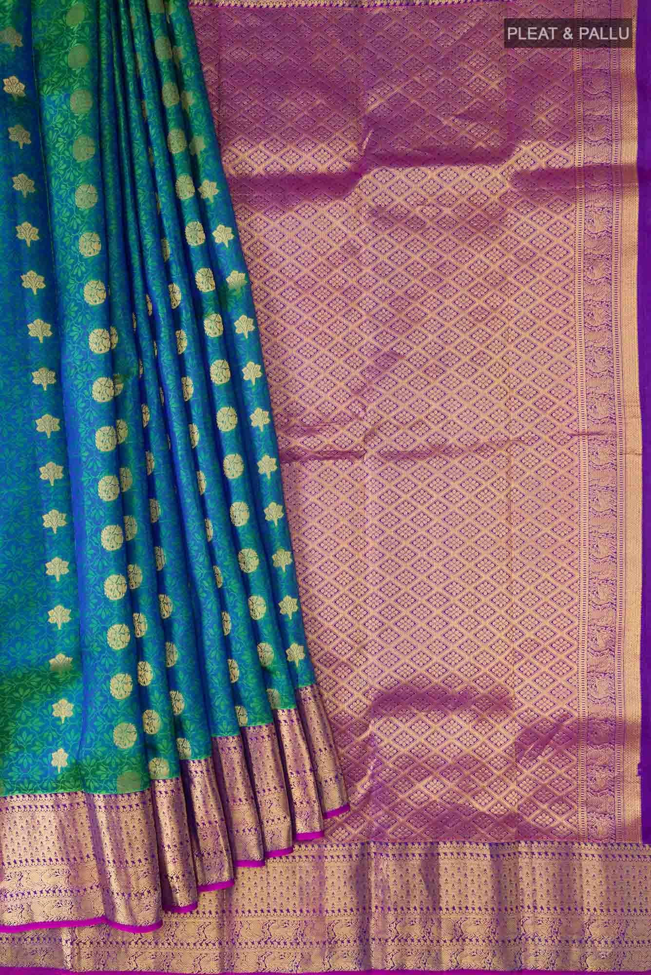 Green Kanchipuram Silk Saree