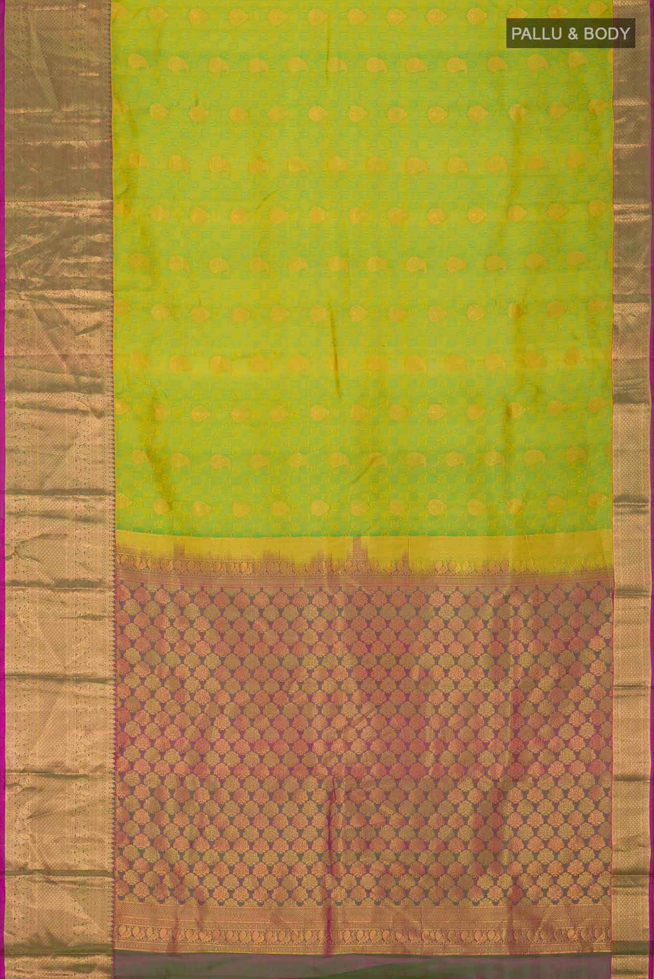 Green Kanchipuram Silk Saree