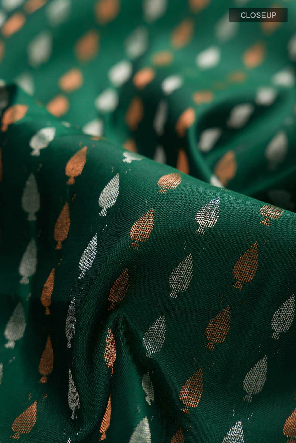 Green Kanchipuram Silk Saree