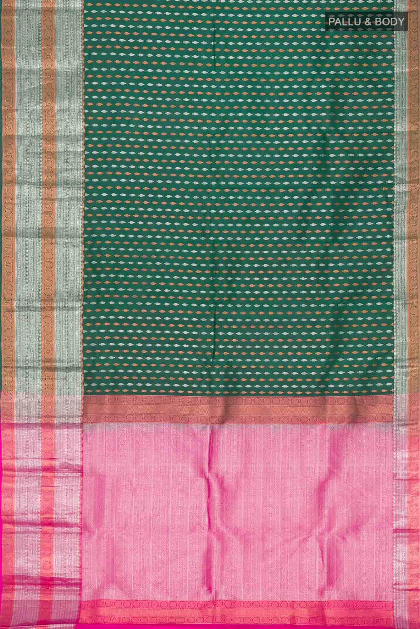 Green Kanchipuram Silk Saree