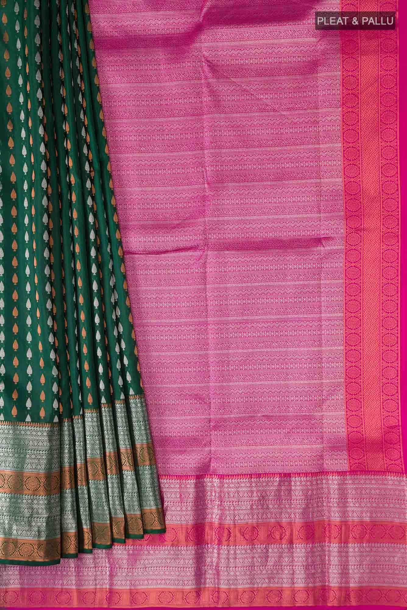 Green Kanchipuram Silk Saree