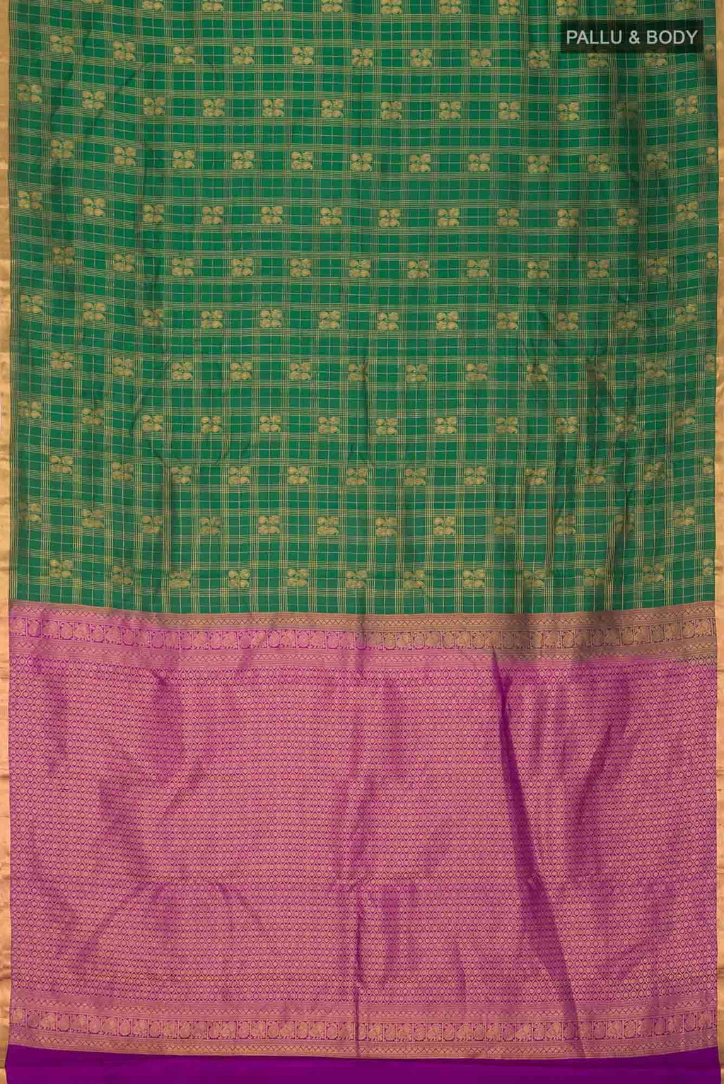 Green Kanchipuram Silk Saree