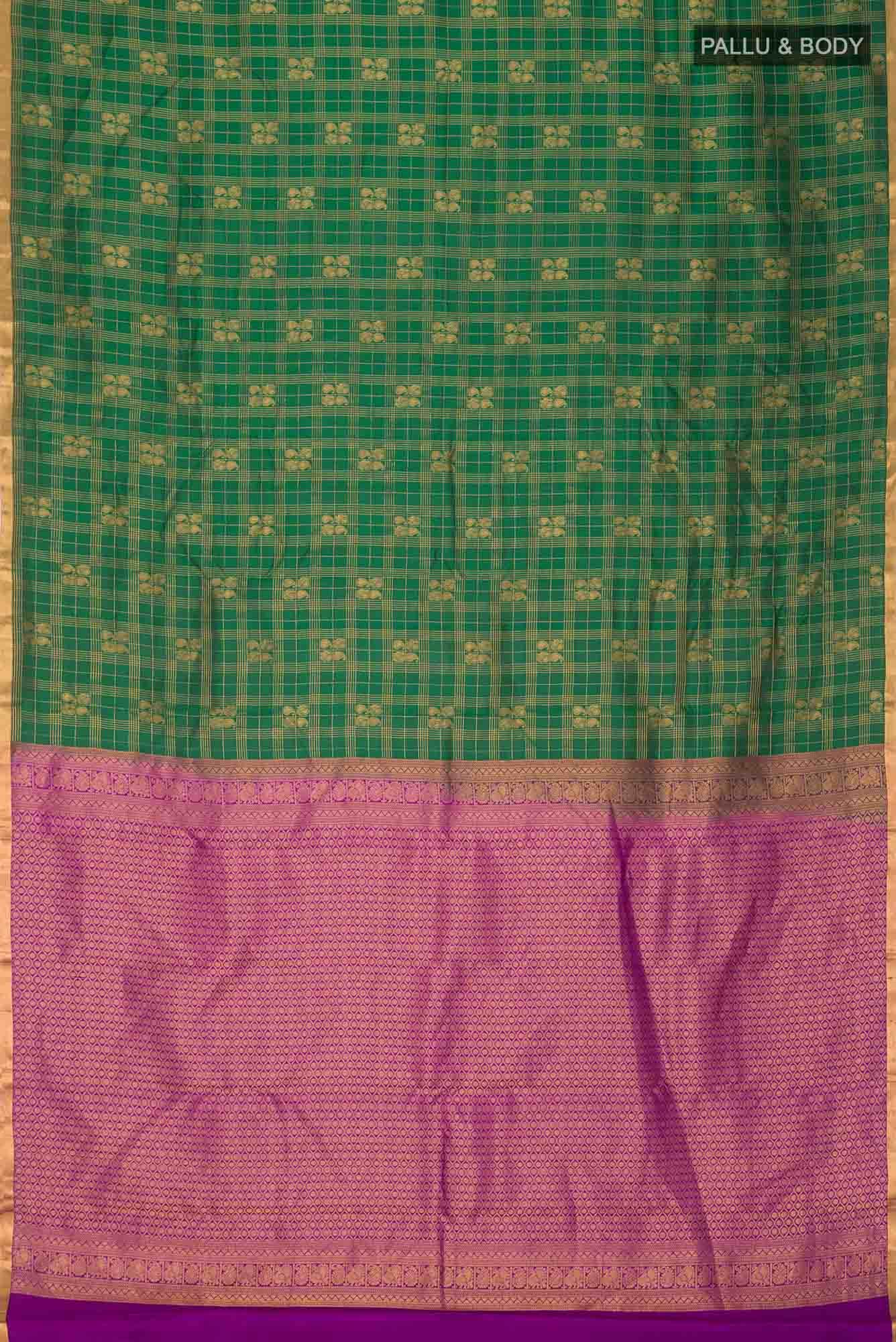Green Kanchipuram Silk Saree