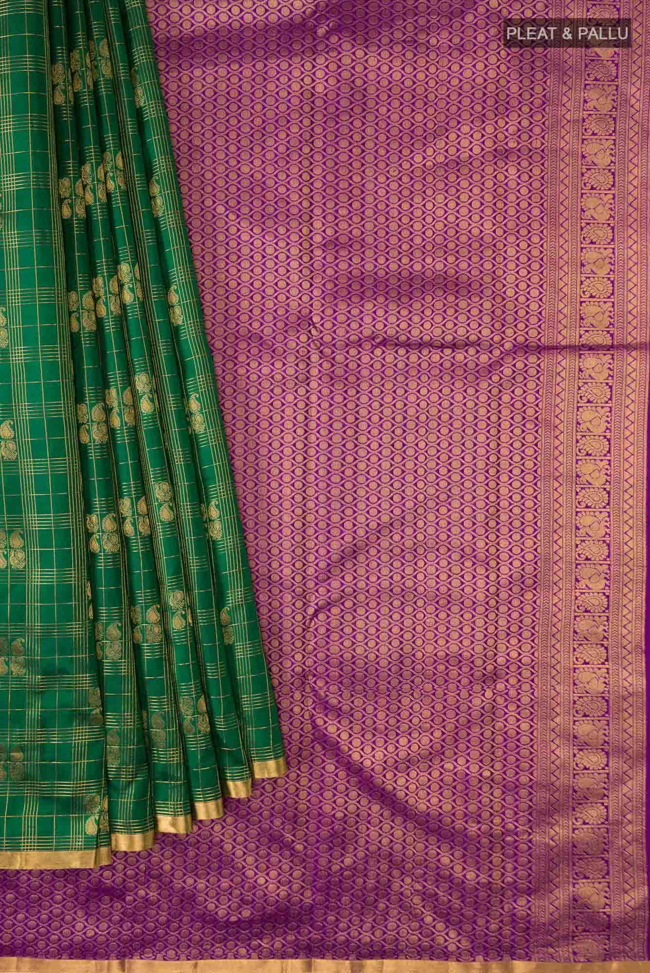 Green Kanchipuram Silk Saree