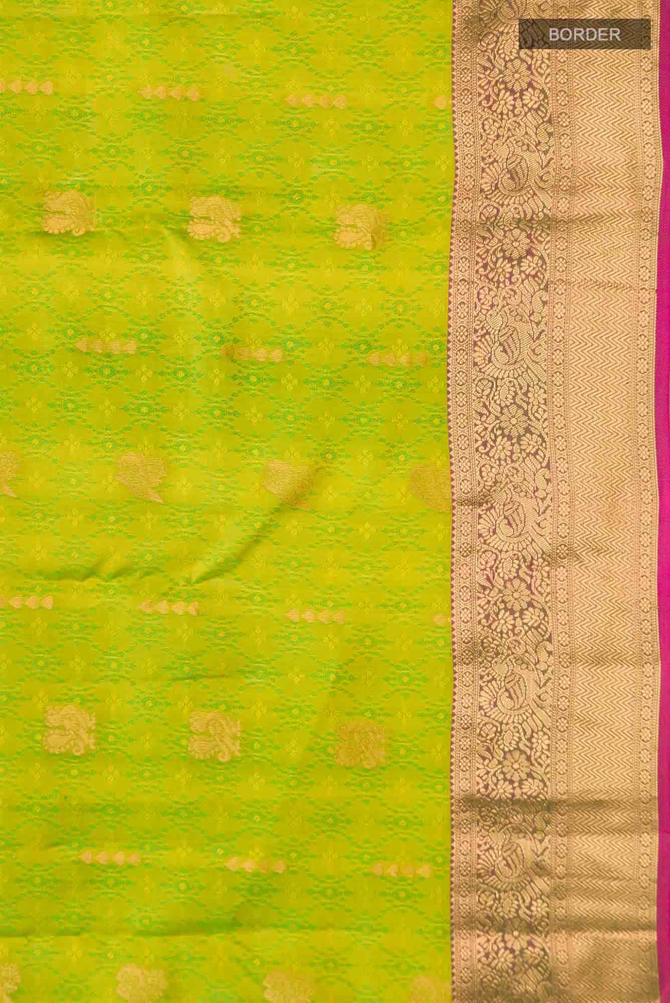 Green Kanchipuram Silk Saree