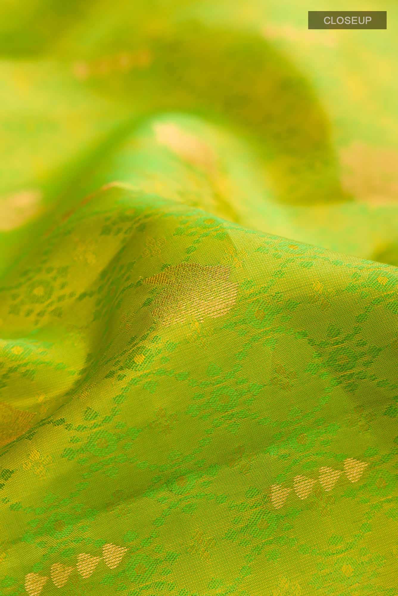 Green Kanchipuram Silk Saree
