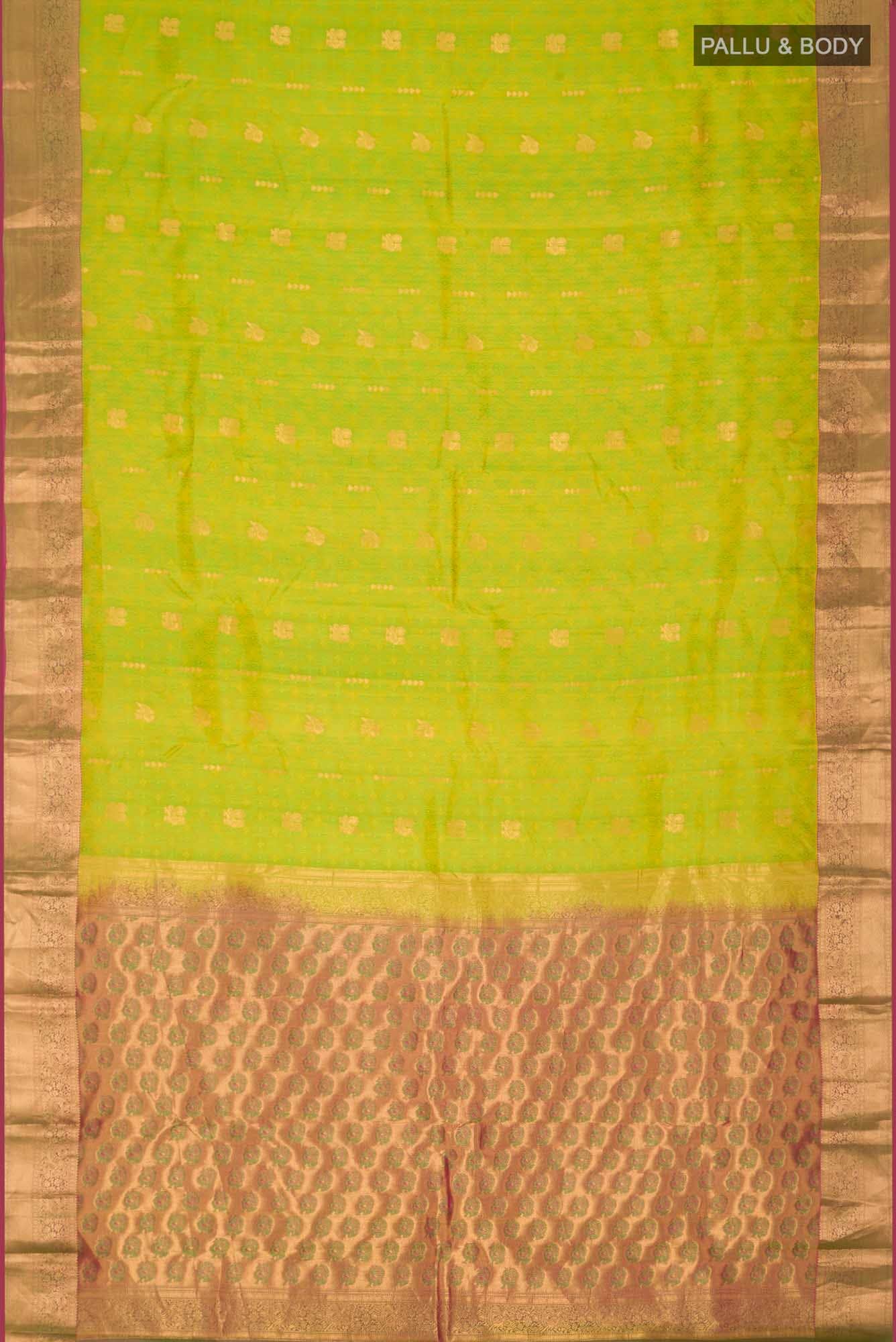 Green Kanchipuram Silk Saree