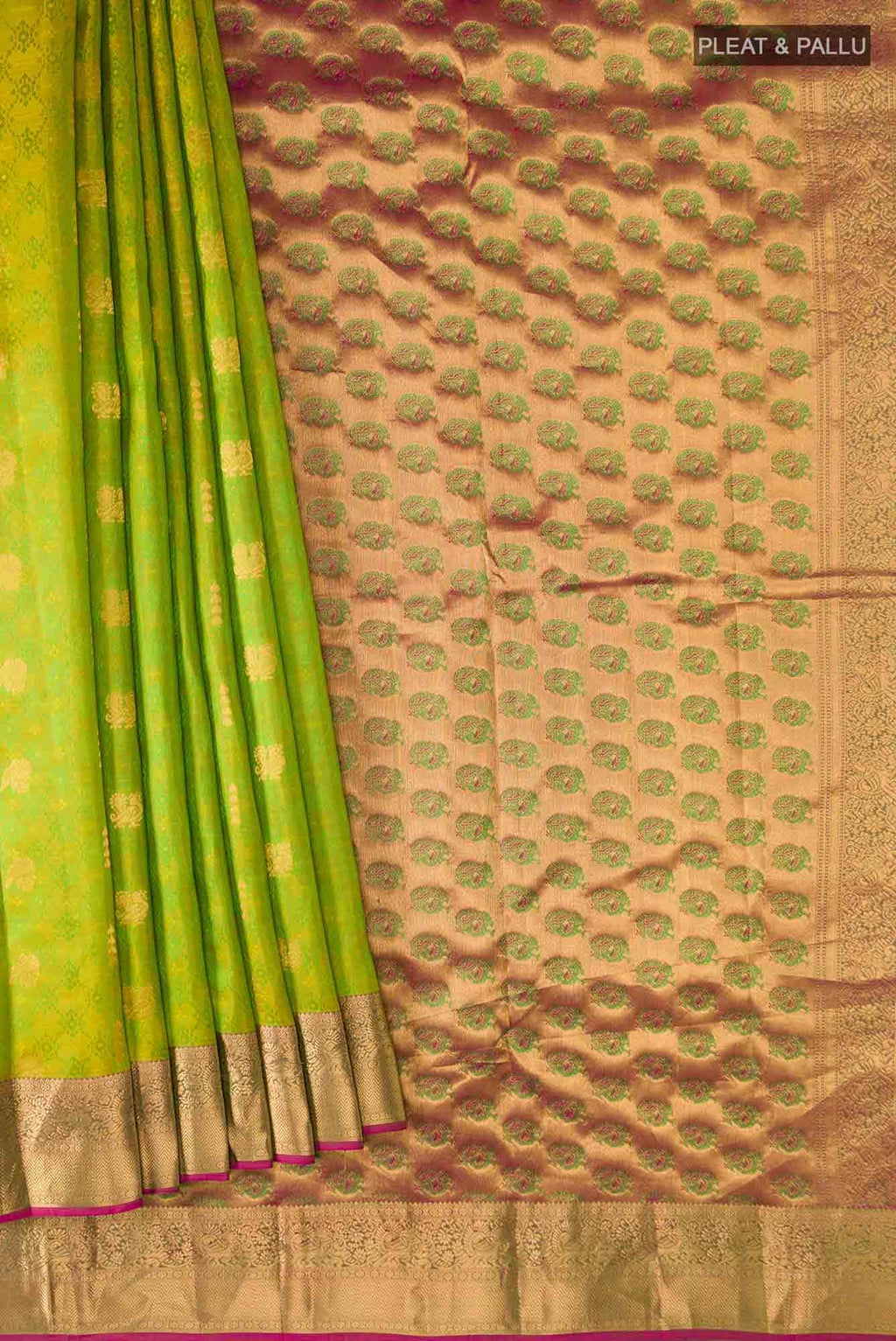 Green Kanchipuram Silk Saree